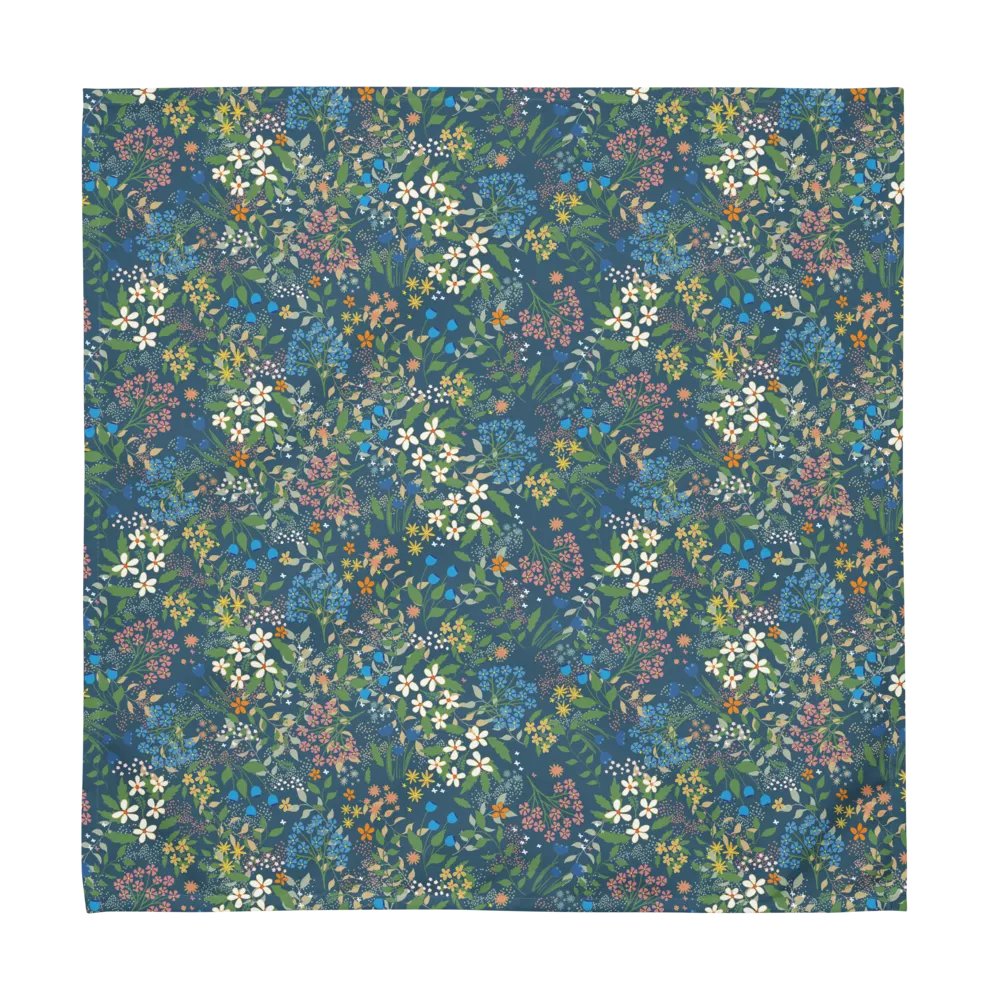 Variety Set of 4 Napkins Featuring Midnight Blues Bluebirds product image (3)