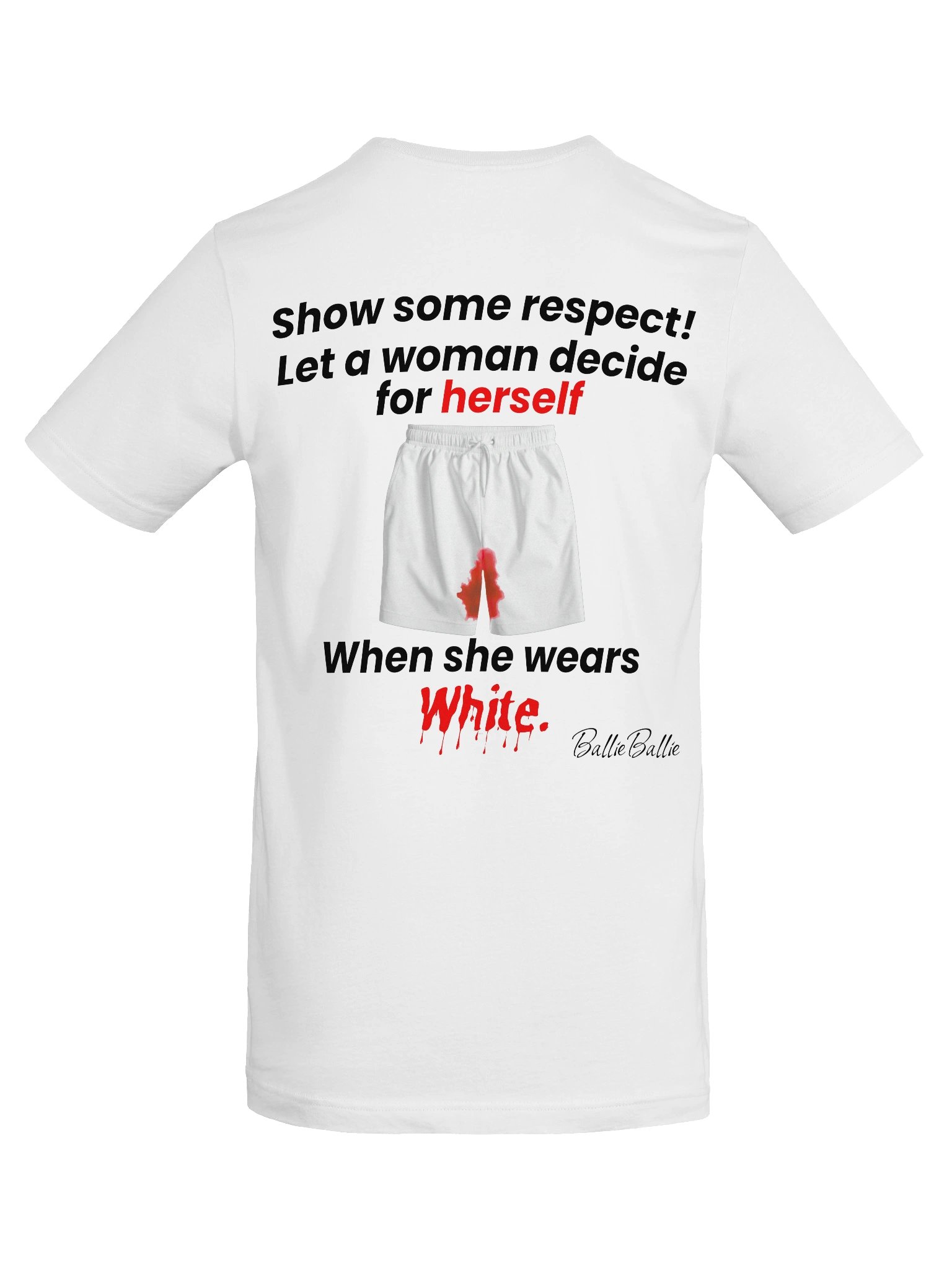 Show some respect! Let a woman decide for herself when she wears white. product image (8)