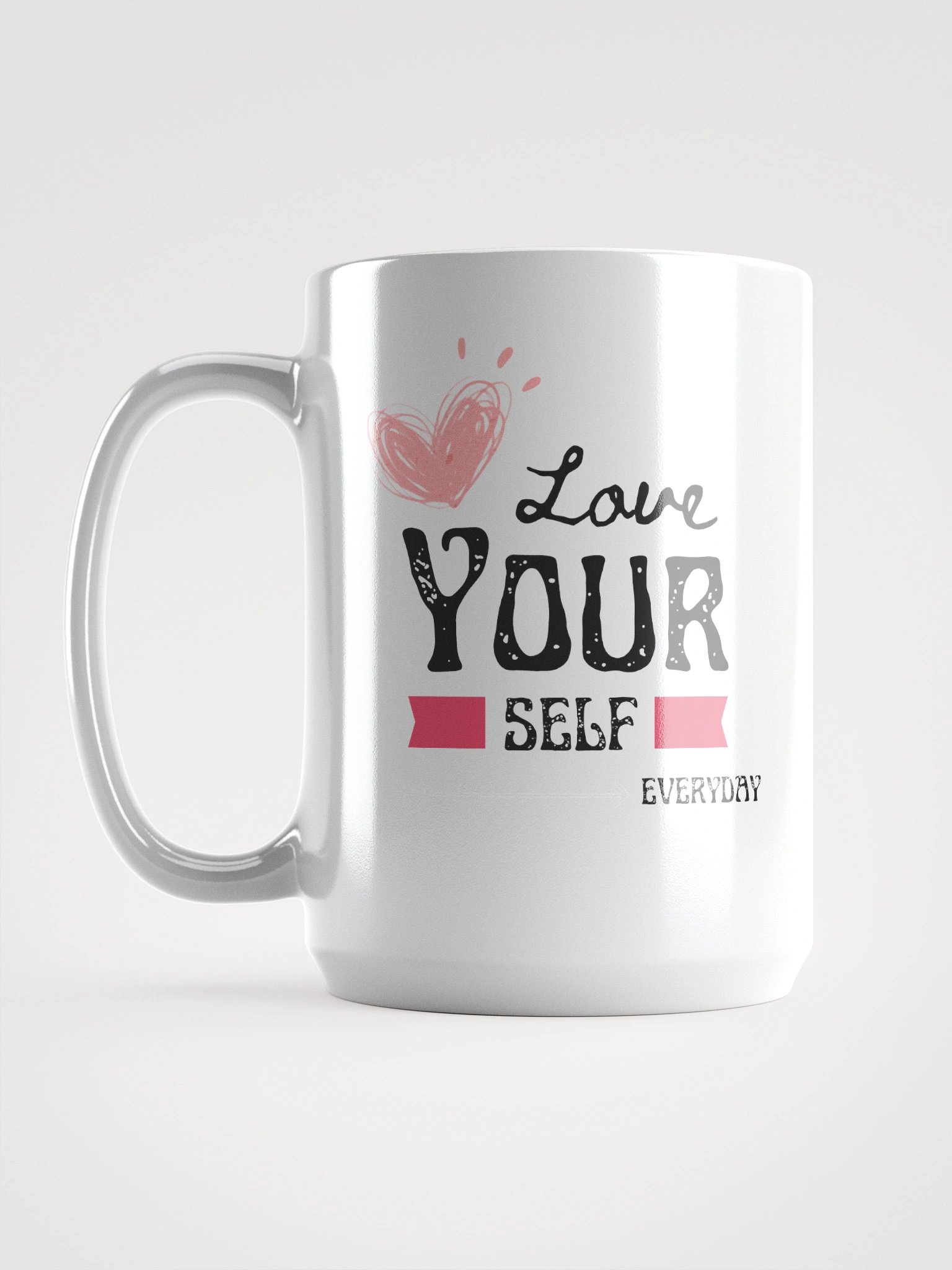 Love Yourself Everyday Mug (White) product image (1)