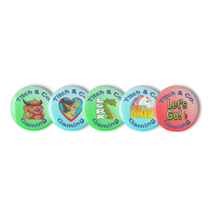 TitchAndCo emote badges/pins product image (1)