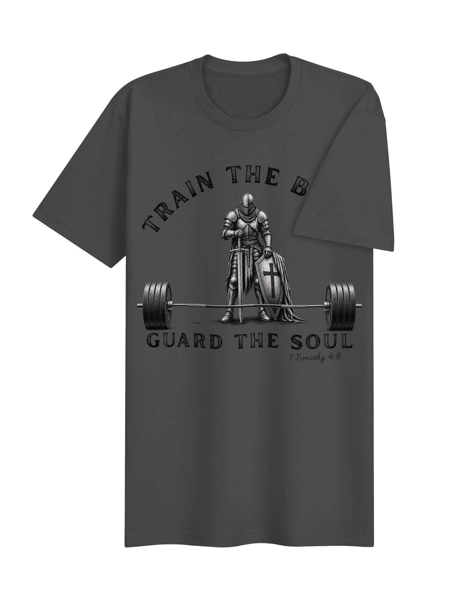 Train the Body, Guard the Soul Tee | 1 Timothy 4:8 product image (8)