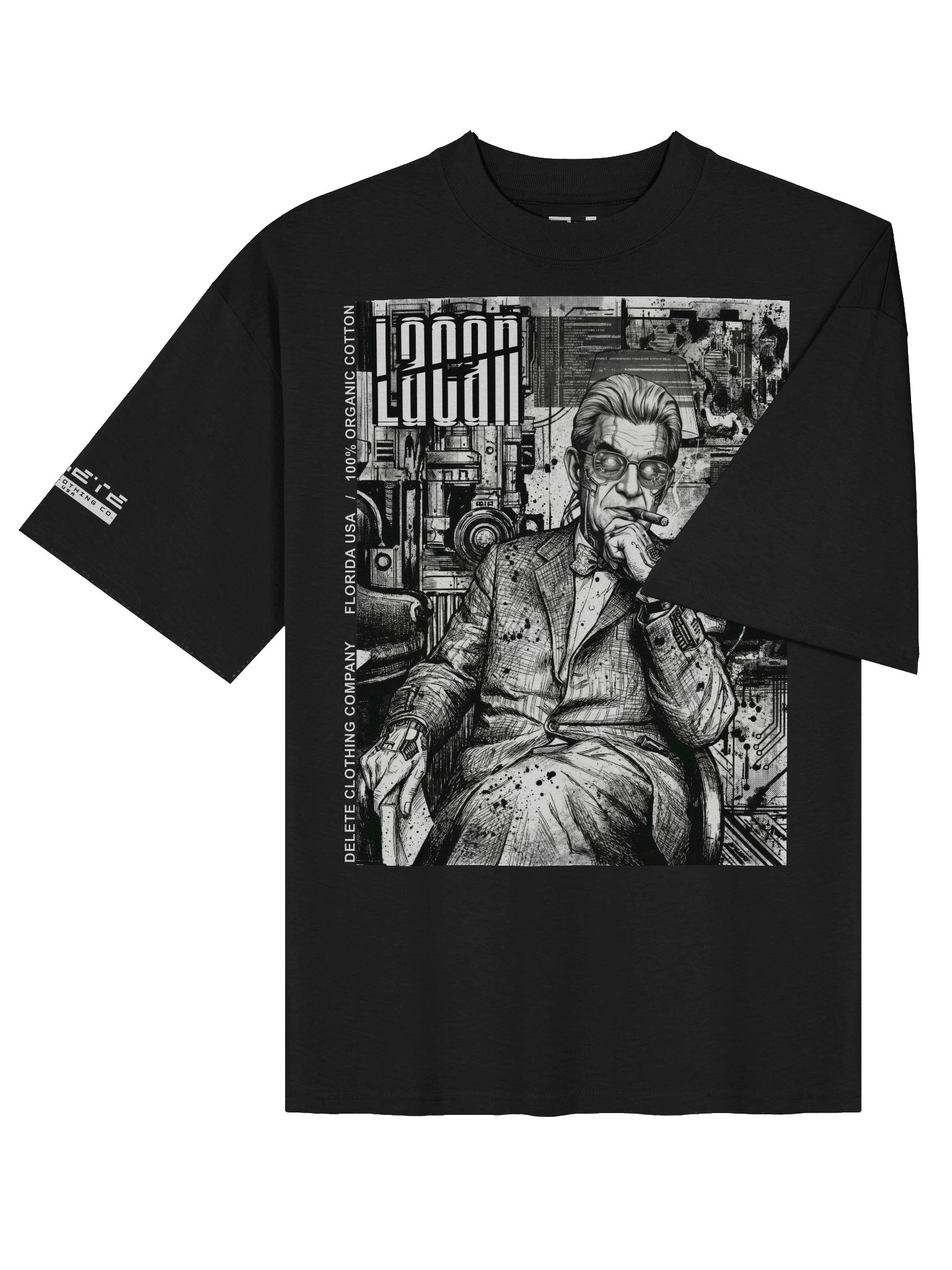 Delete "Lacan" Oversize T-Shirt product image (4)