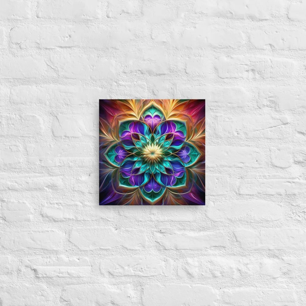 Purple Fractal Canvas Print product image (12)