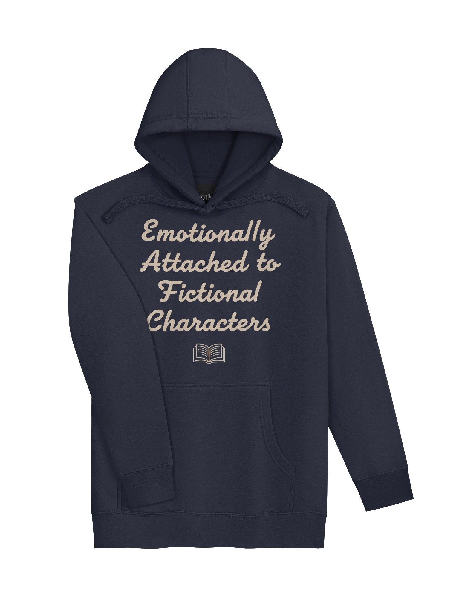 Emotionally Attached to Fictional Characters Funny Book Lover T-Shirt product image (17)