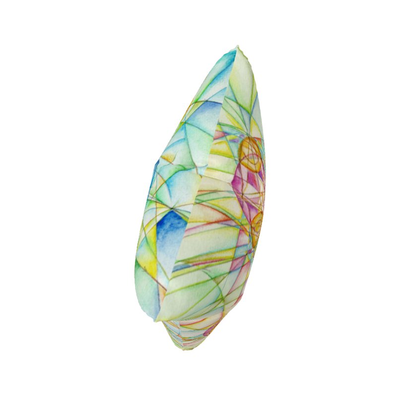 Poinsot's Paper Spaceship 2+3 - Physics of the Gyroscope Pillow product image (4)