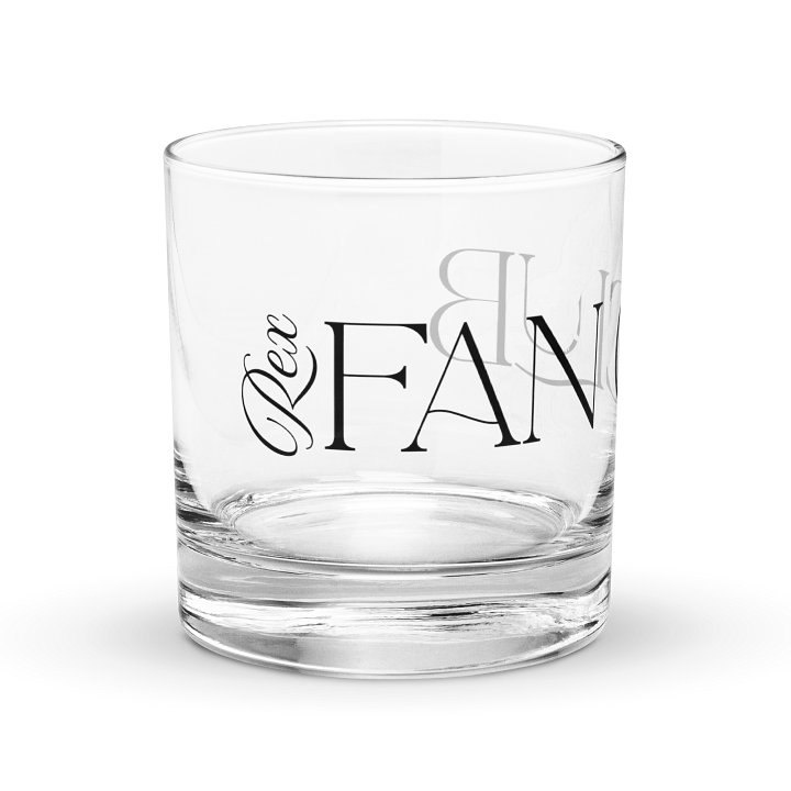 Rex Fan Club On-The-Rocks Glass product image (1)