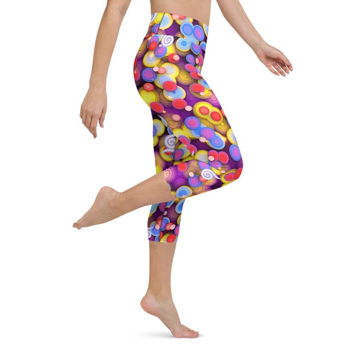 Peacock Valley (yoga capri leggings) product image (1)