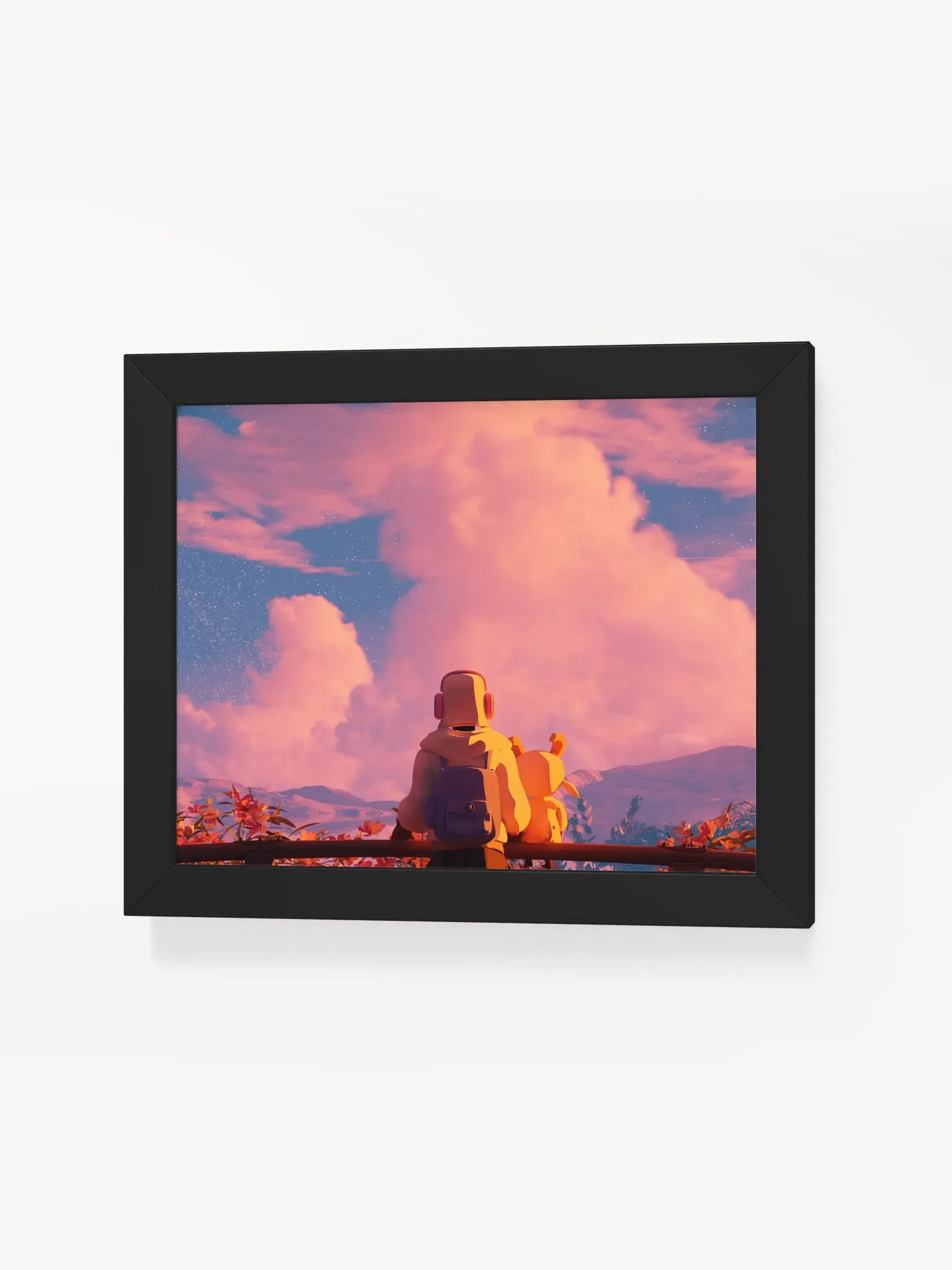 Taking You Higher 5 Framed Print (Sunset) product image (4)
