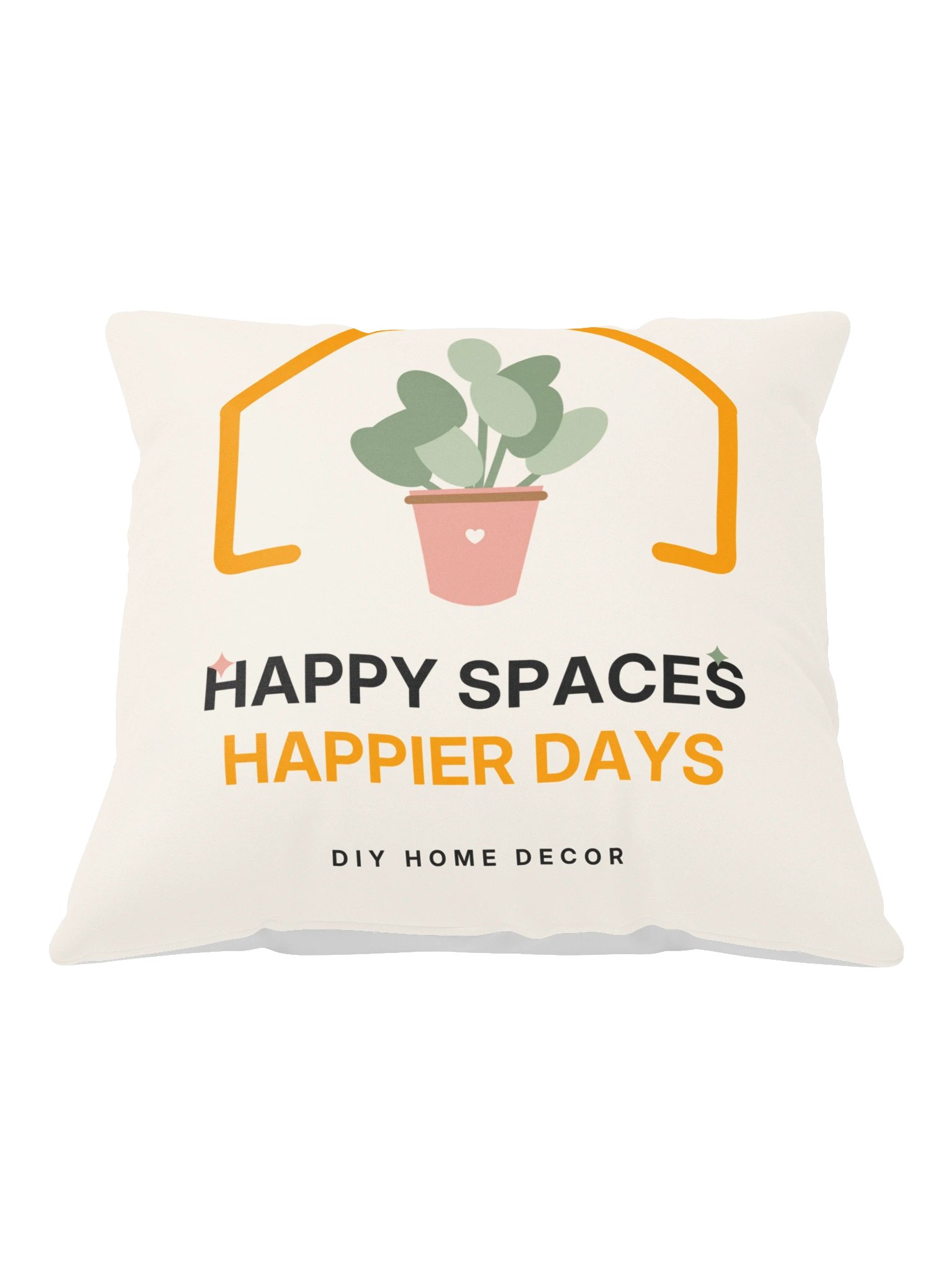 Happy Spaces, Happier Days Pillow product image (1)