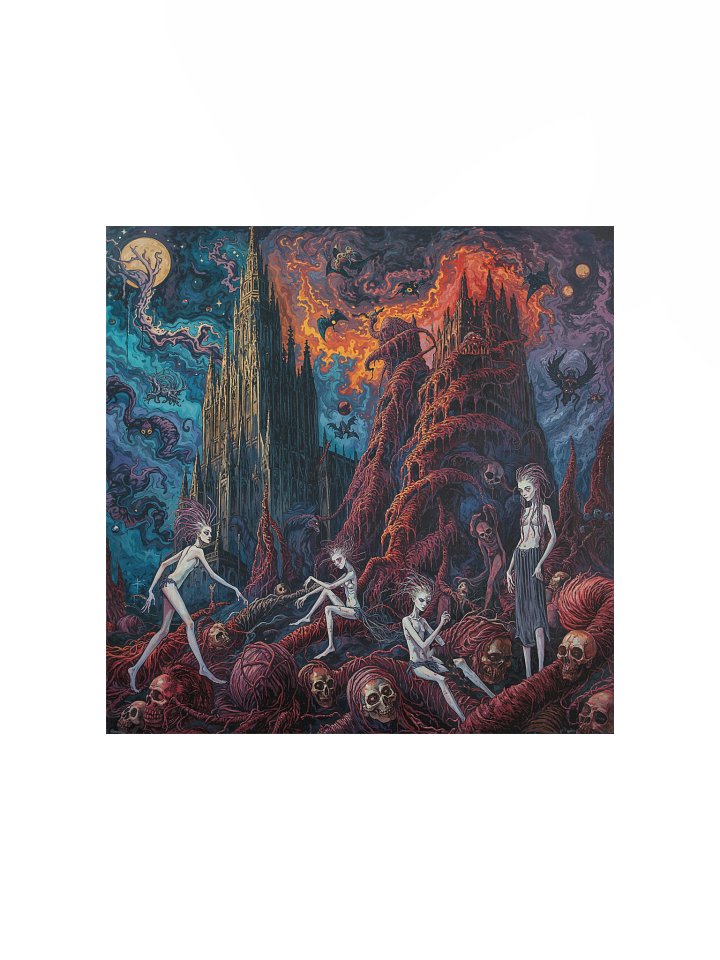 The Cathedral of Writhing Skies Matte Poster product image (4)