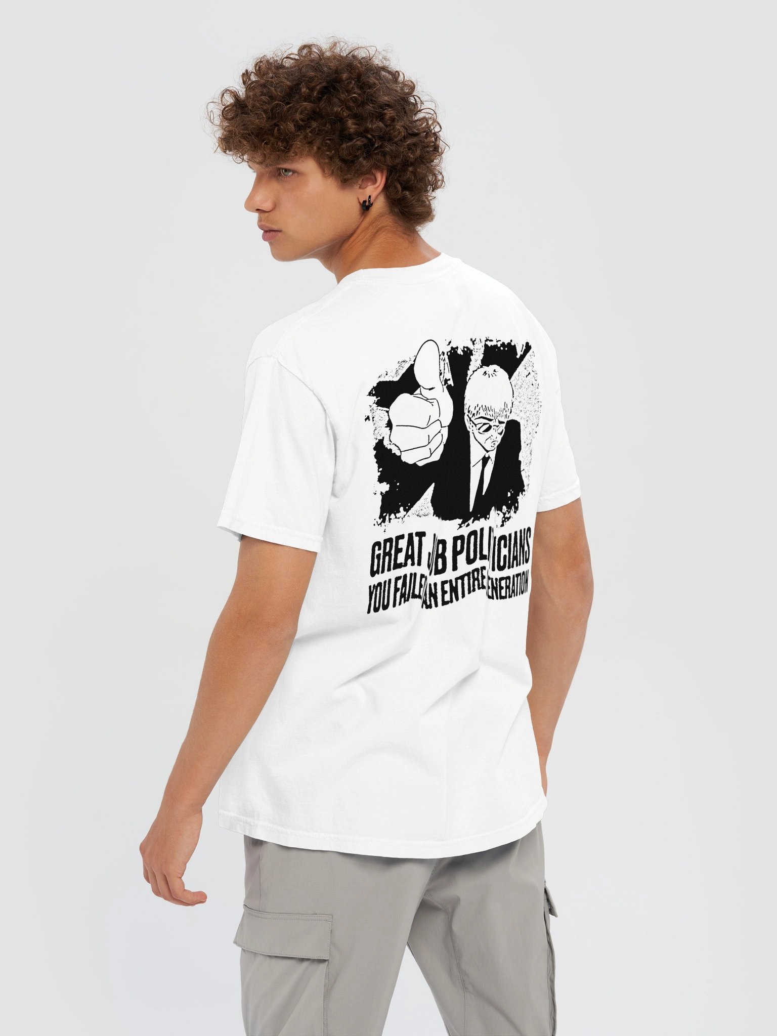 GREAT JOB ! T-shirt. white vers. product image (4)