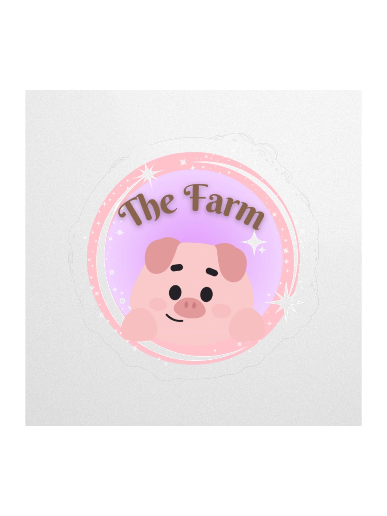 The Farm Sticker (Transparent Background) product image (1)