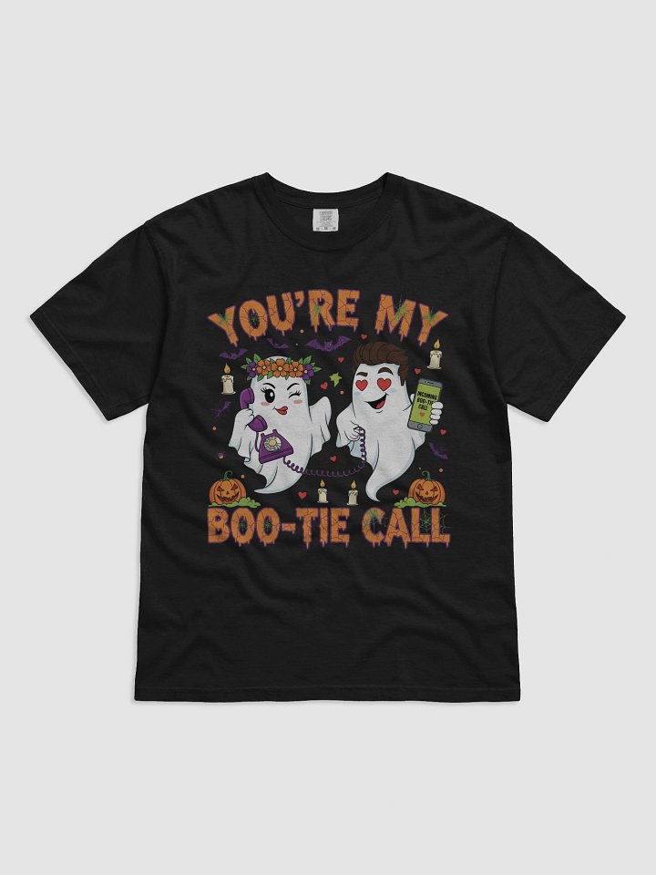 Boo-Tie Call Ghosts Halloween T-Shirt product image (4)