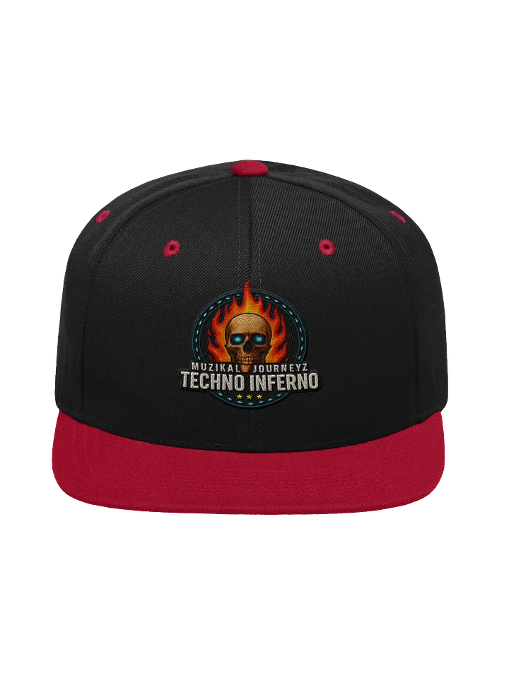 Techno Inferno Snapback Cap product image (1)