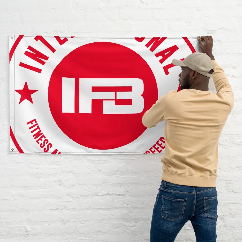 IFBNewsfeed.Org's All-Over Print Flag product image (11)