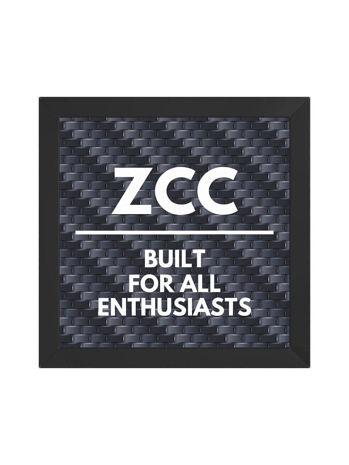 ZCC Carbon Fiber Garage Art Print product image (1)