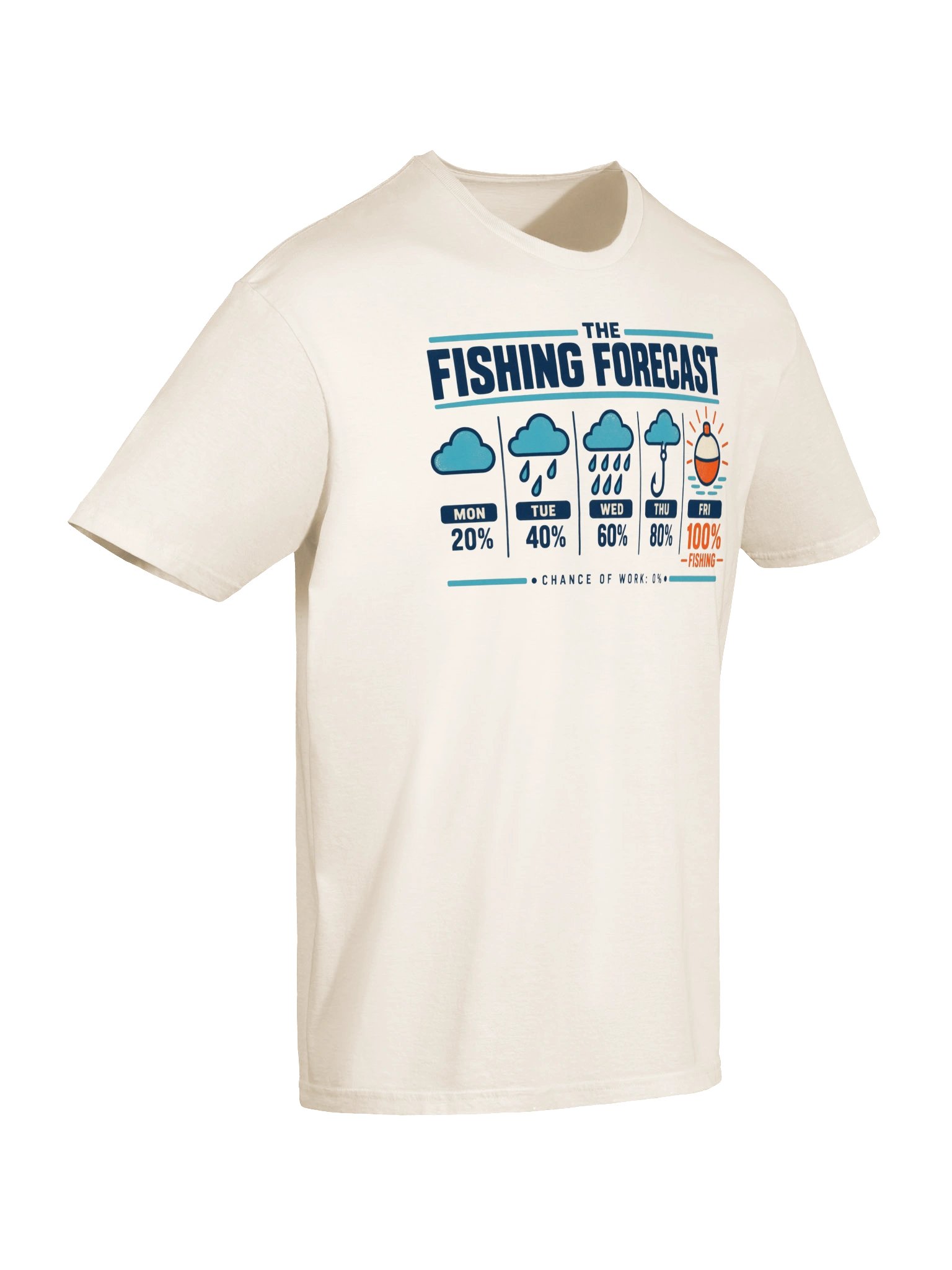 The Fishing Forecast T-Shirt product image (6)