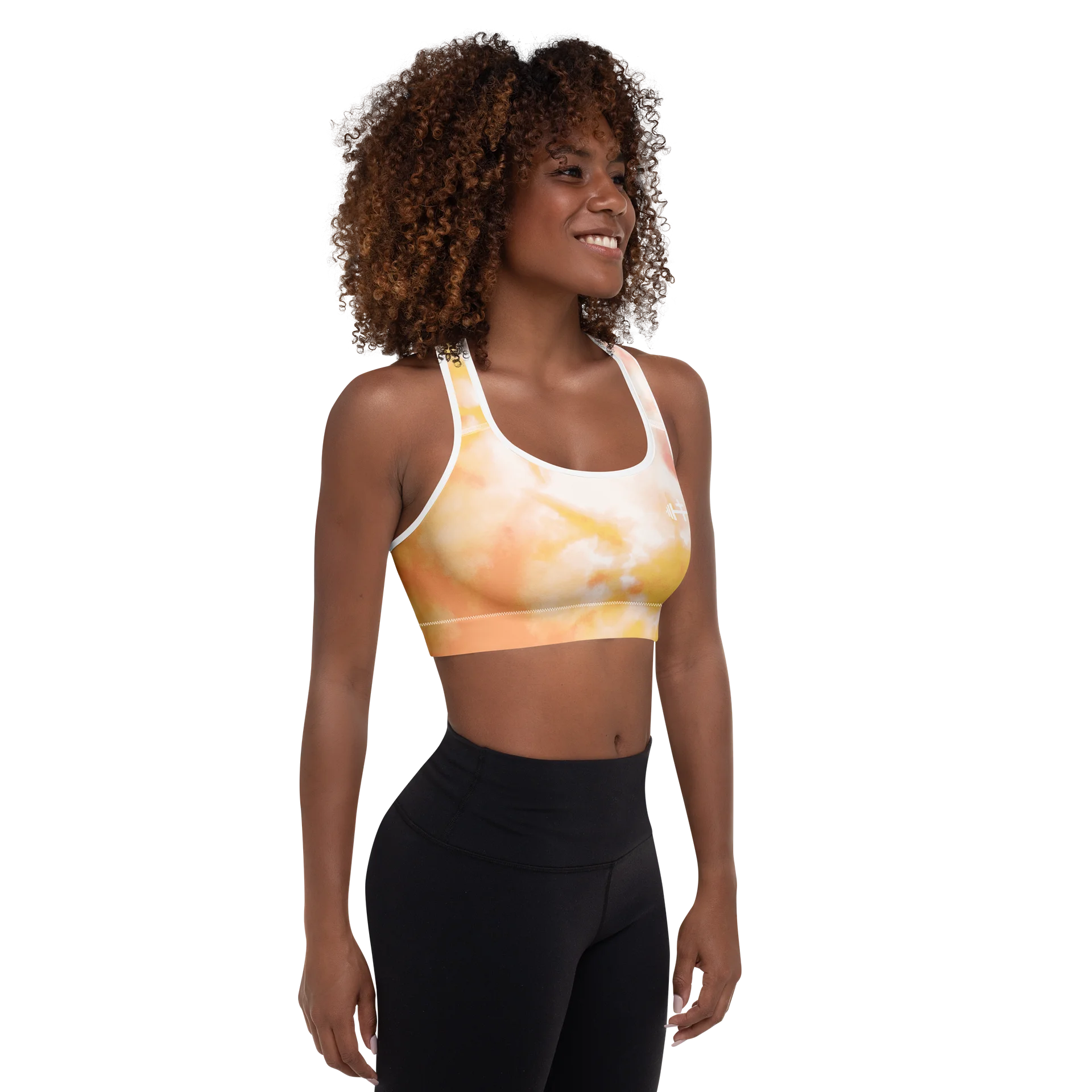 His House Womens Padded Sports Bra - Sunray product image (6)