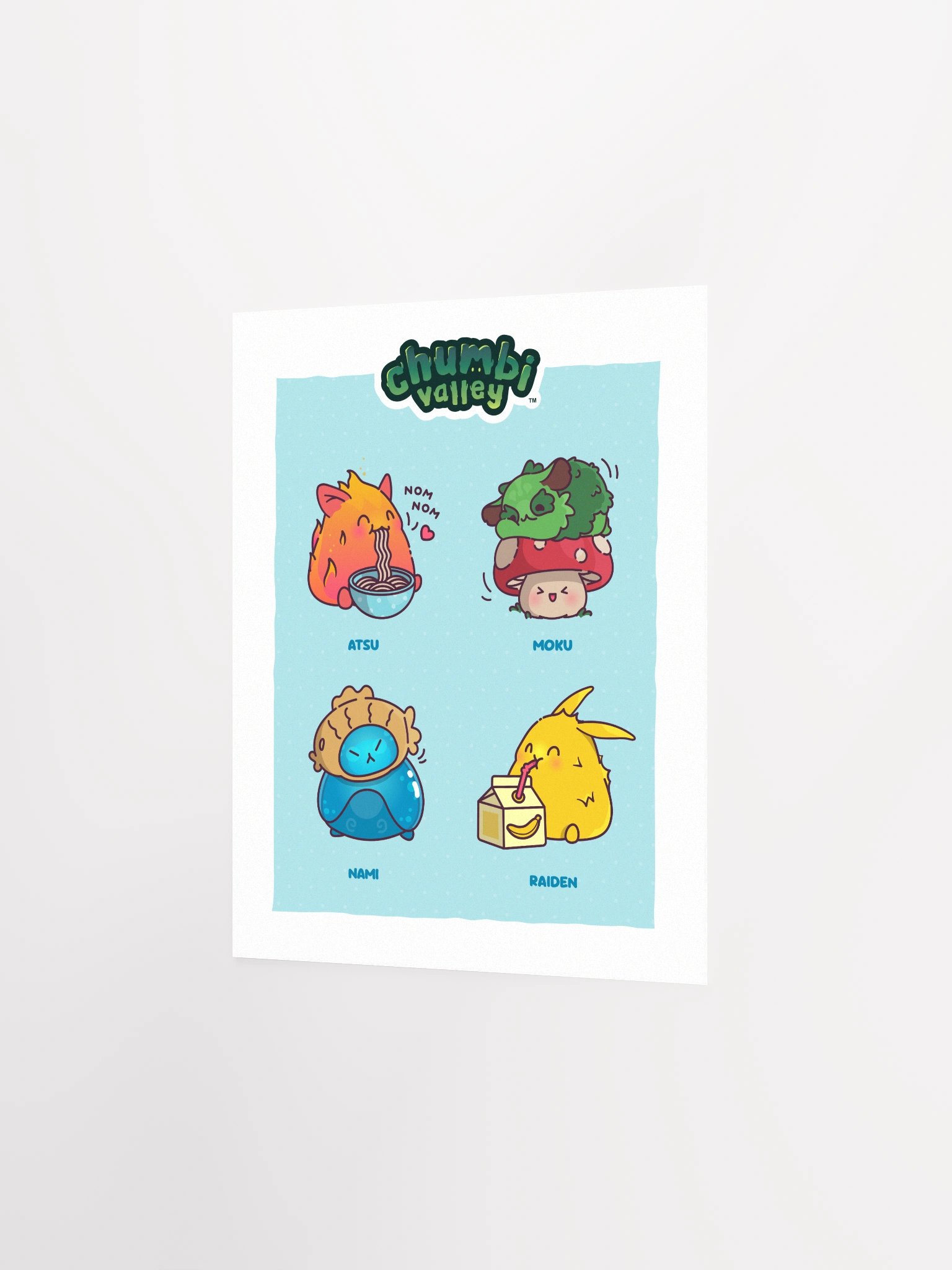 Chumbi Besties Paper Poster product image (6)