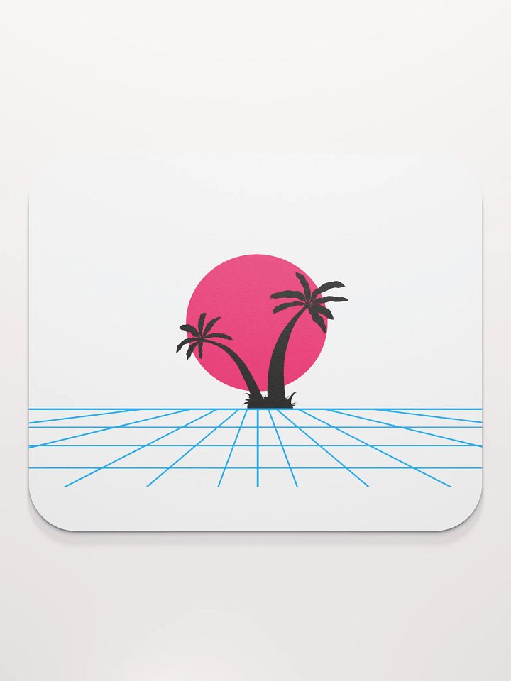 Retro Sunset Mouse Pad product image (2)