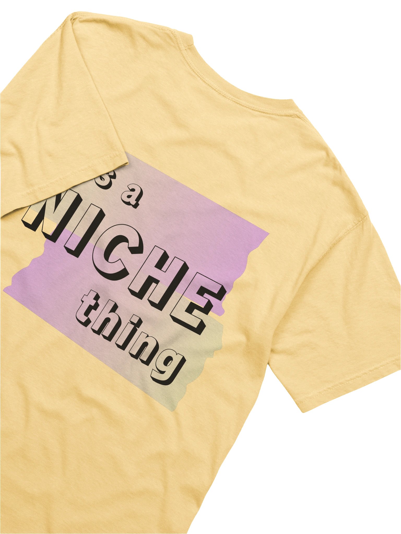 On The Go Tee - "it's a niche thing" product image (6)