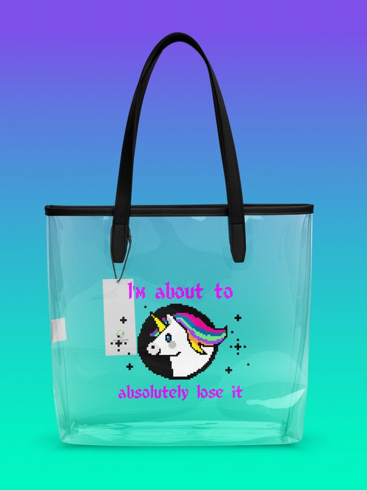 Losing It clear tote product image (1)