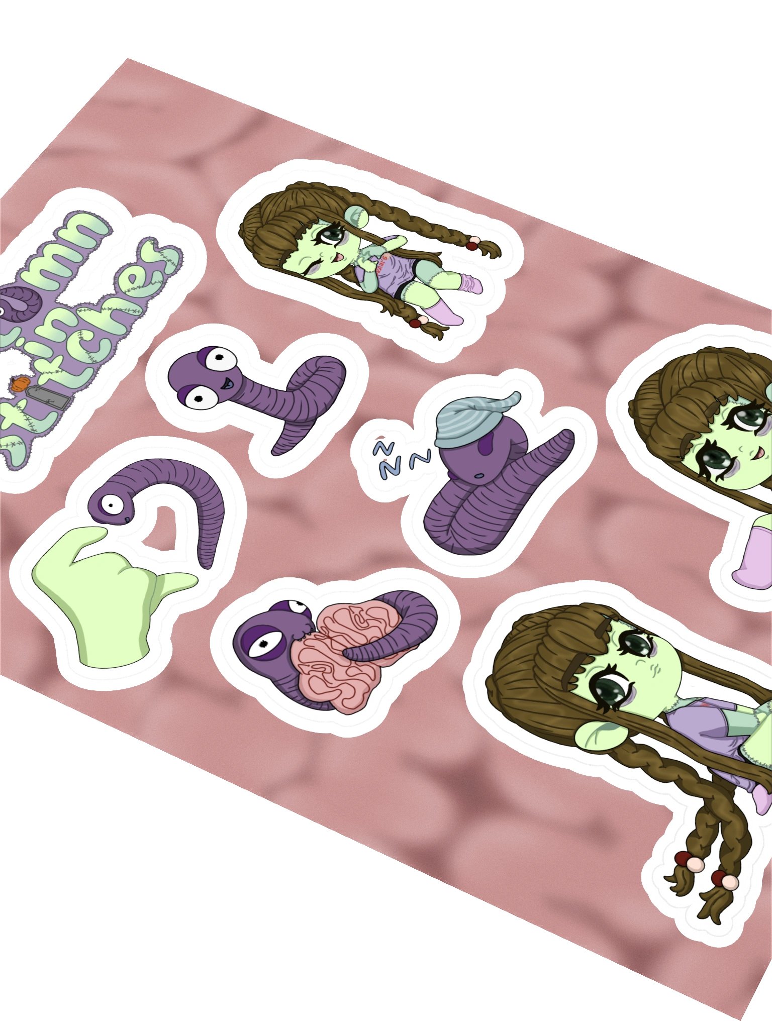 Autumnstitches Sticker Sheet product image (2)