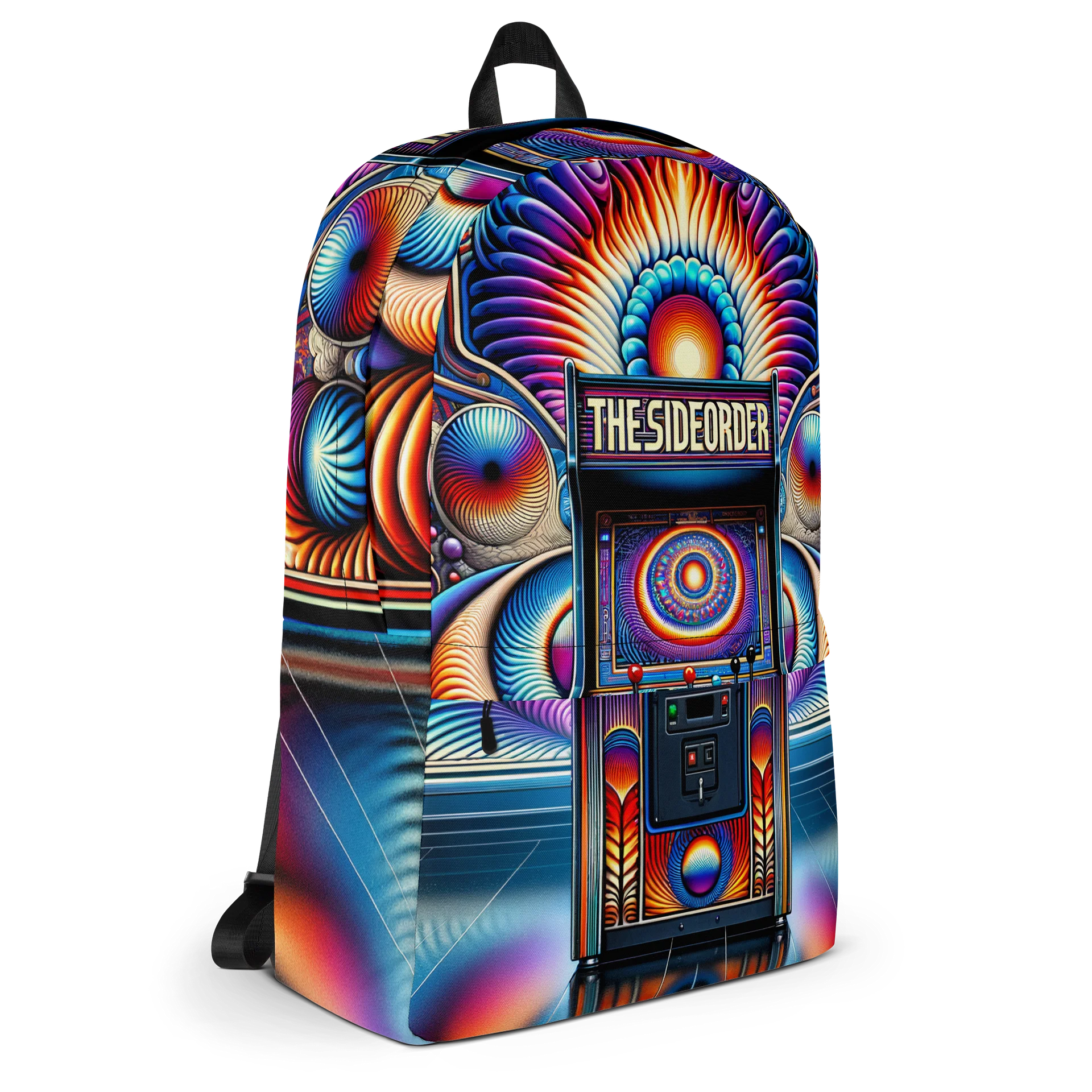 Psychedelic Arcade All-Over Print Backpack product image (3)