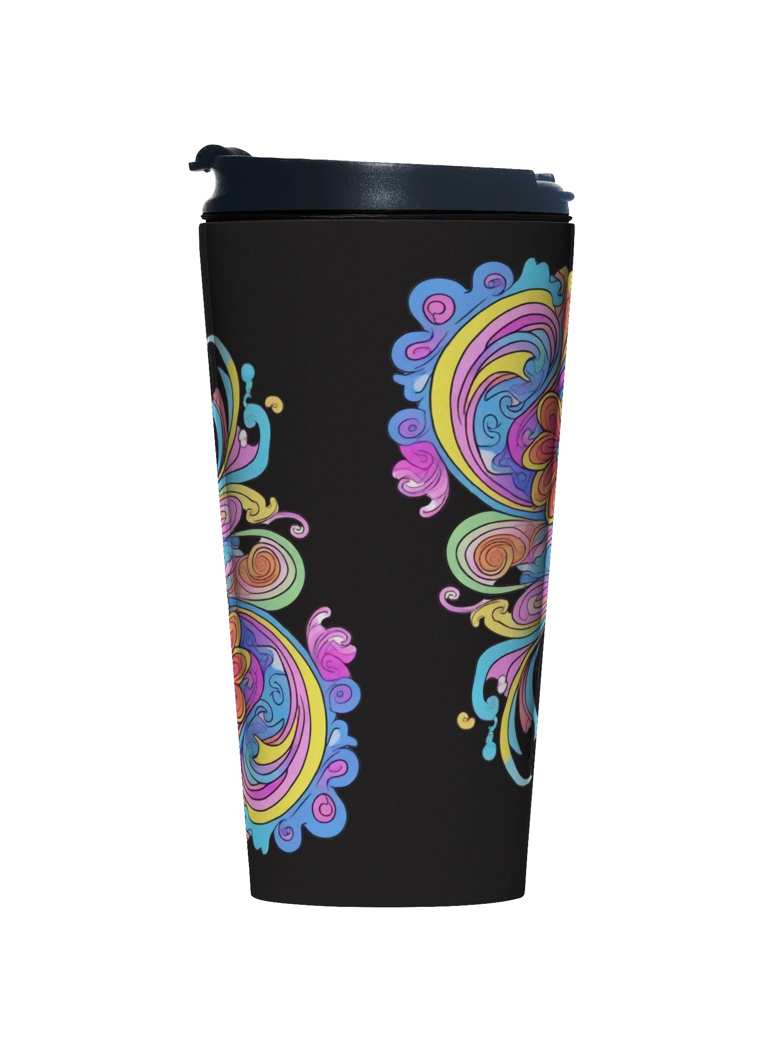 Rainbow Bloom - Stainless Steel Travel Mug product image (1)
