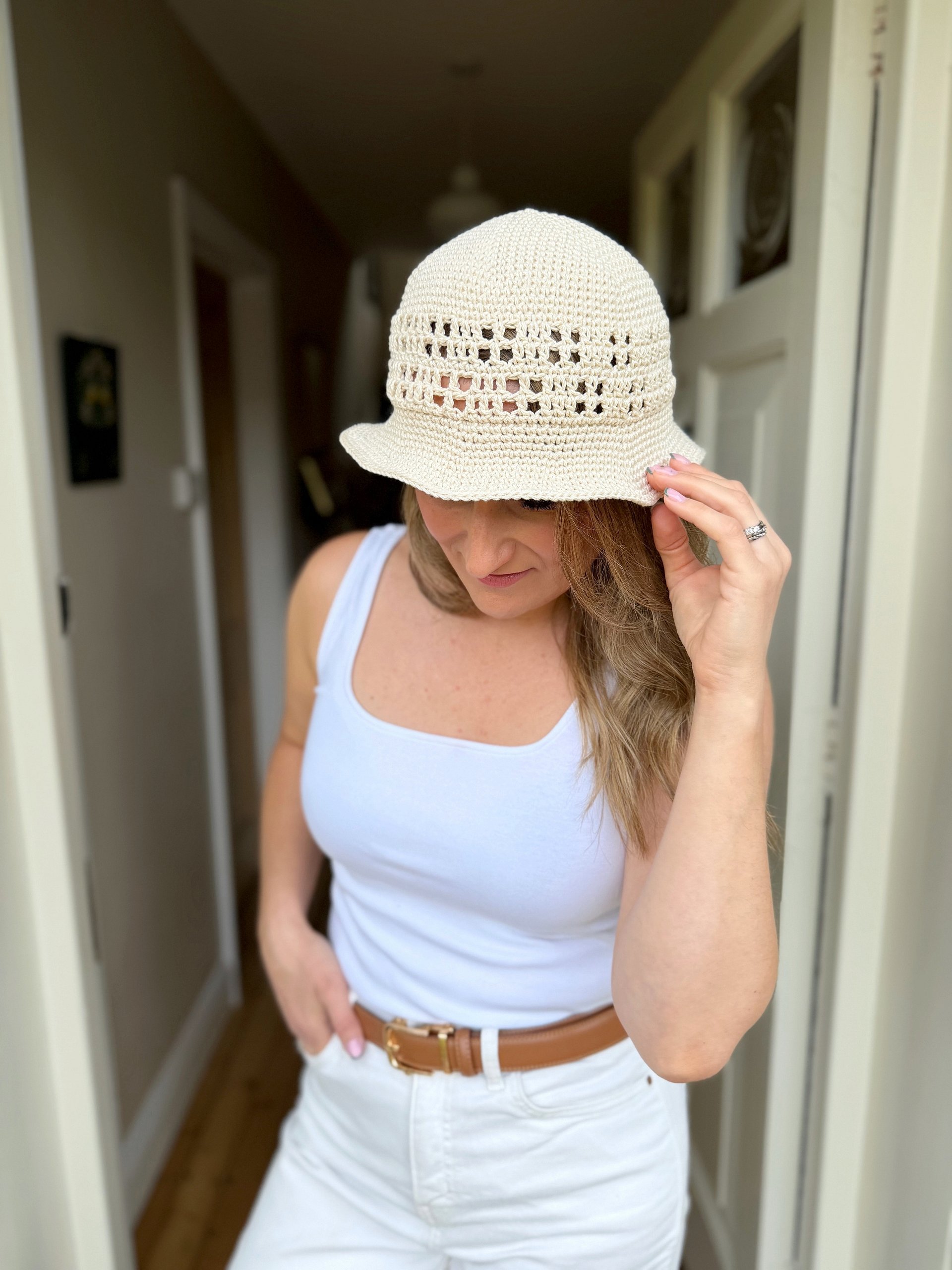 Finestra Sun Hat Crochet Pattern product image (1)