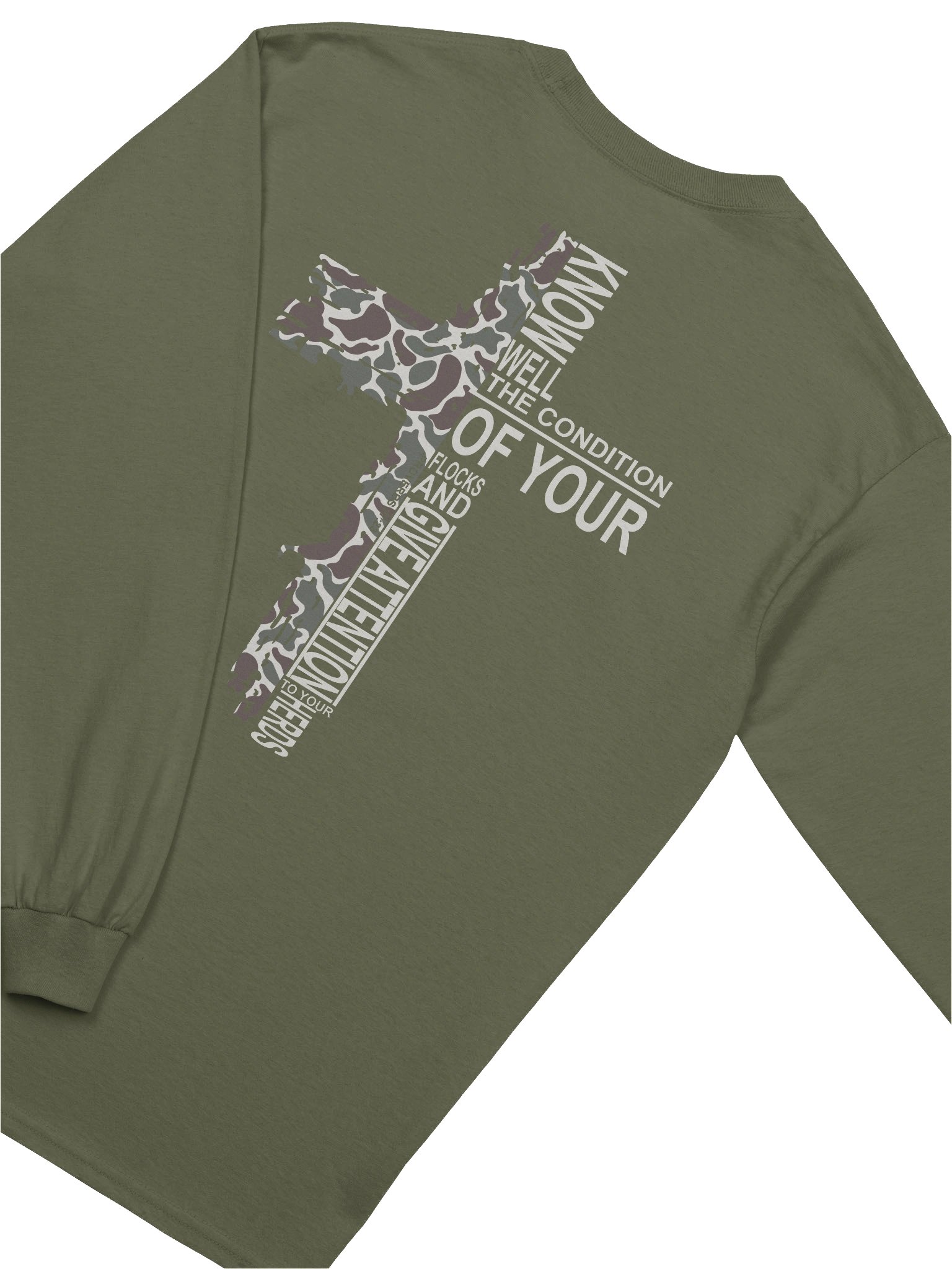 "Proverbs 27:23" Long Sleeve Tee product image (17)