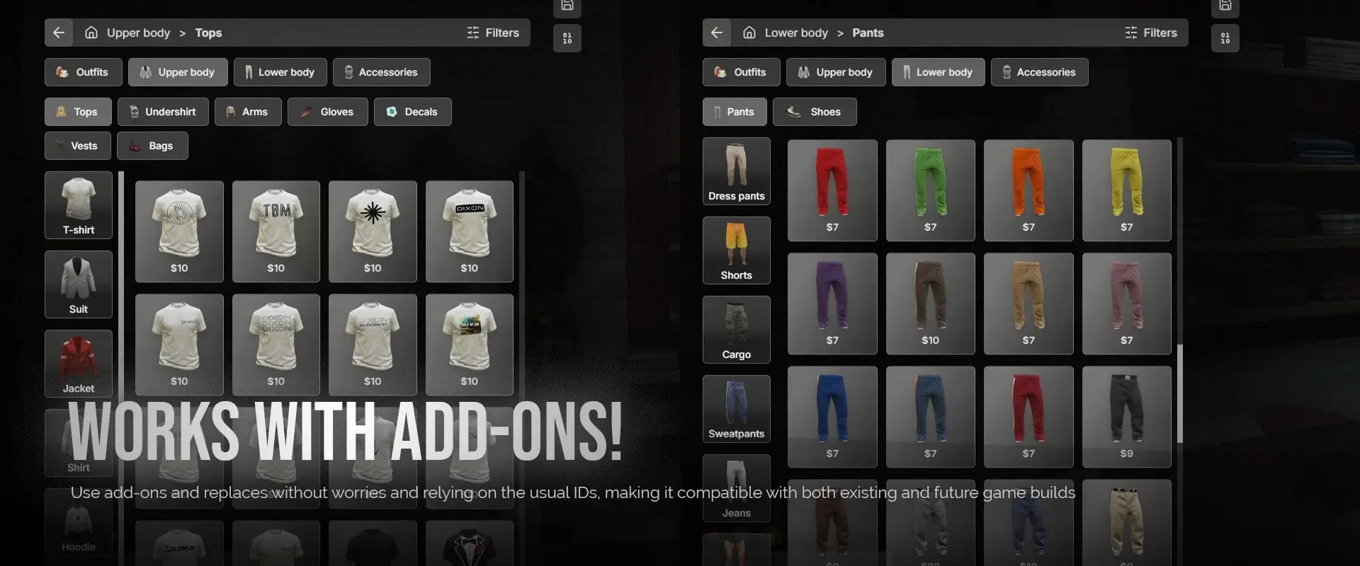 Clothing & Appearance / Filters & Char Creator [ QB / ESX / QBOX ] product image (6)