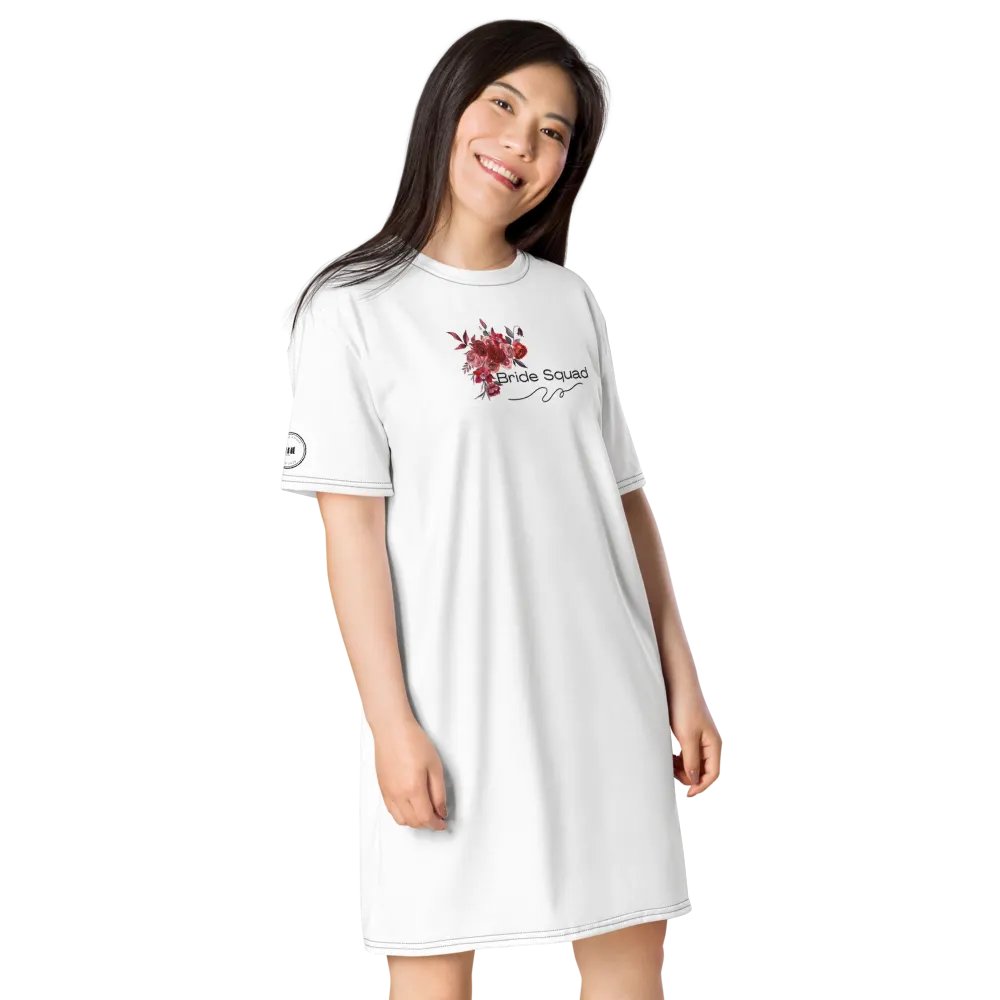 Bridal Squad T-Shirt 008 Rose Logo Dress product image (5)