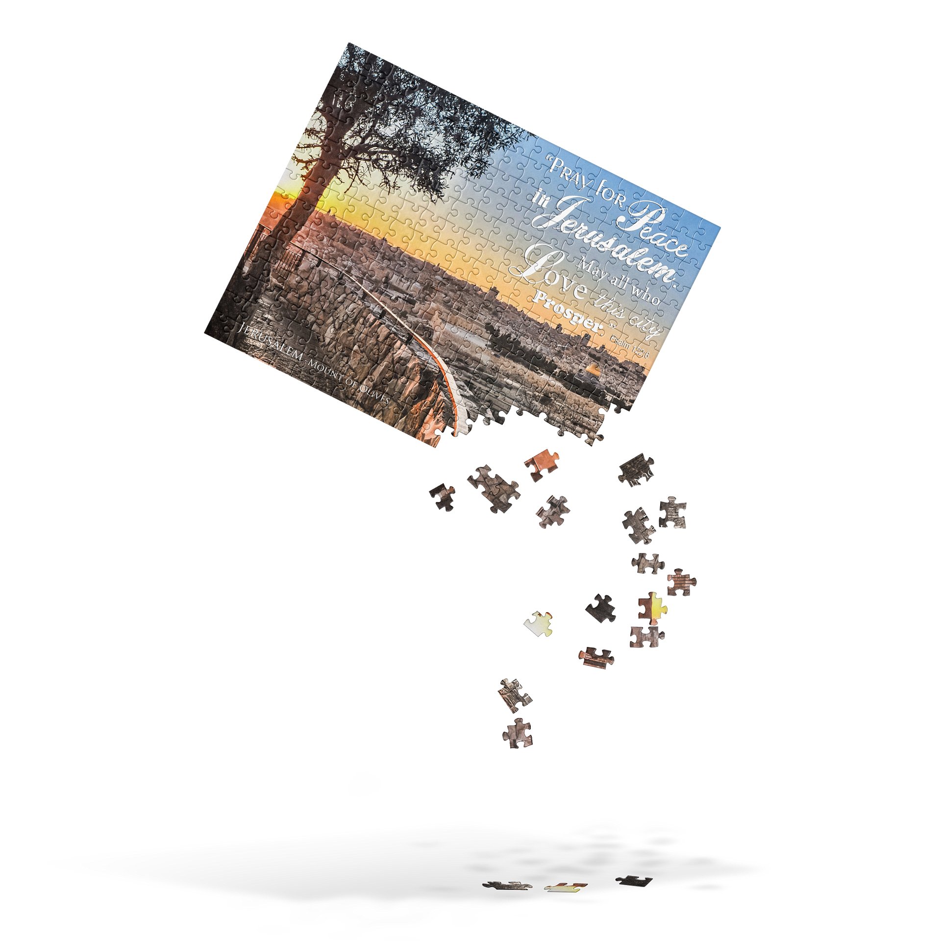 PRAY FOR PEACE IN JERUSALEM Jigsaw Puzzle product image (3)