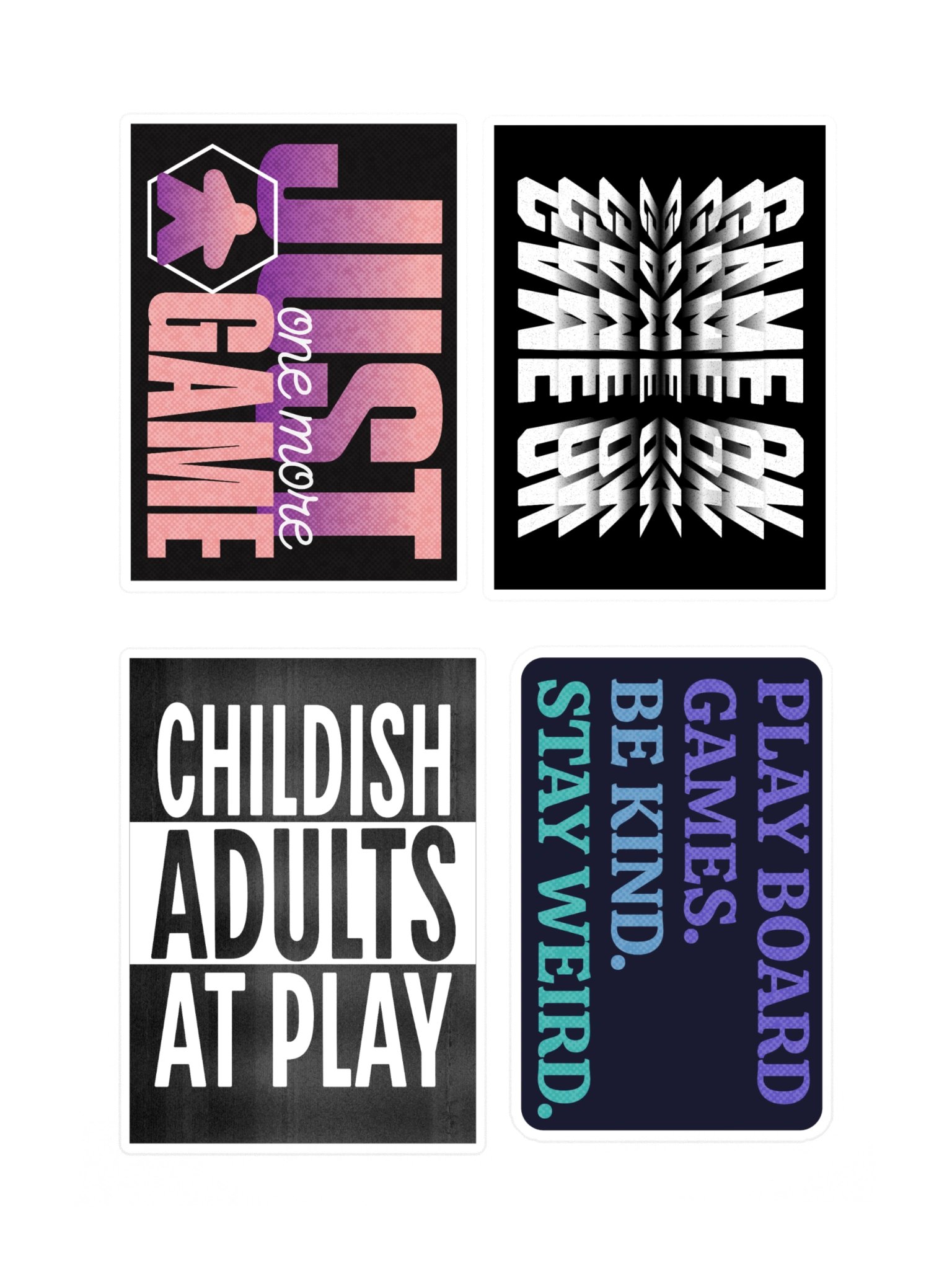 Board Game Obsessed Sticker Pack 11 product image (3)