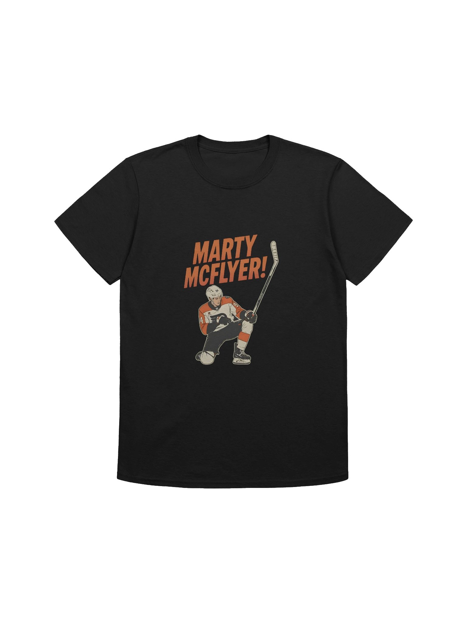 Marty McFlyer Shirt – Retro Hockey Meets Movie Nostalgia product image (1)