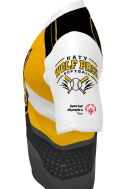 KWP White Sleeve SOTX Softball COACH Jersey product image (3)
