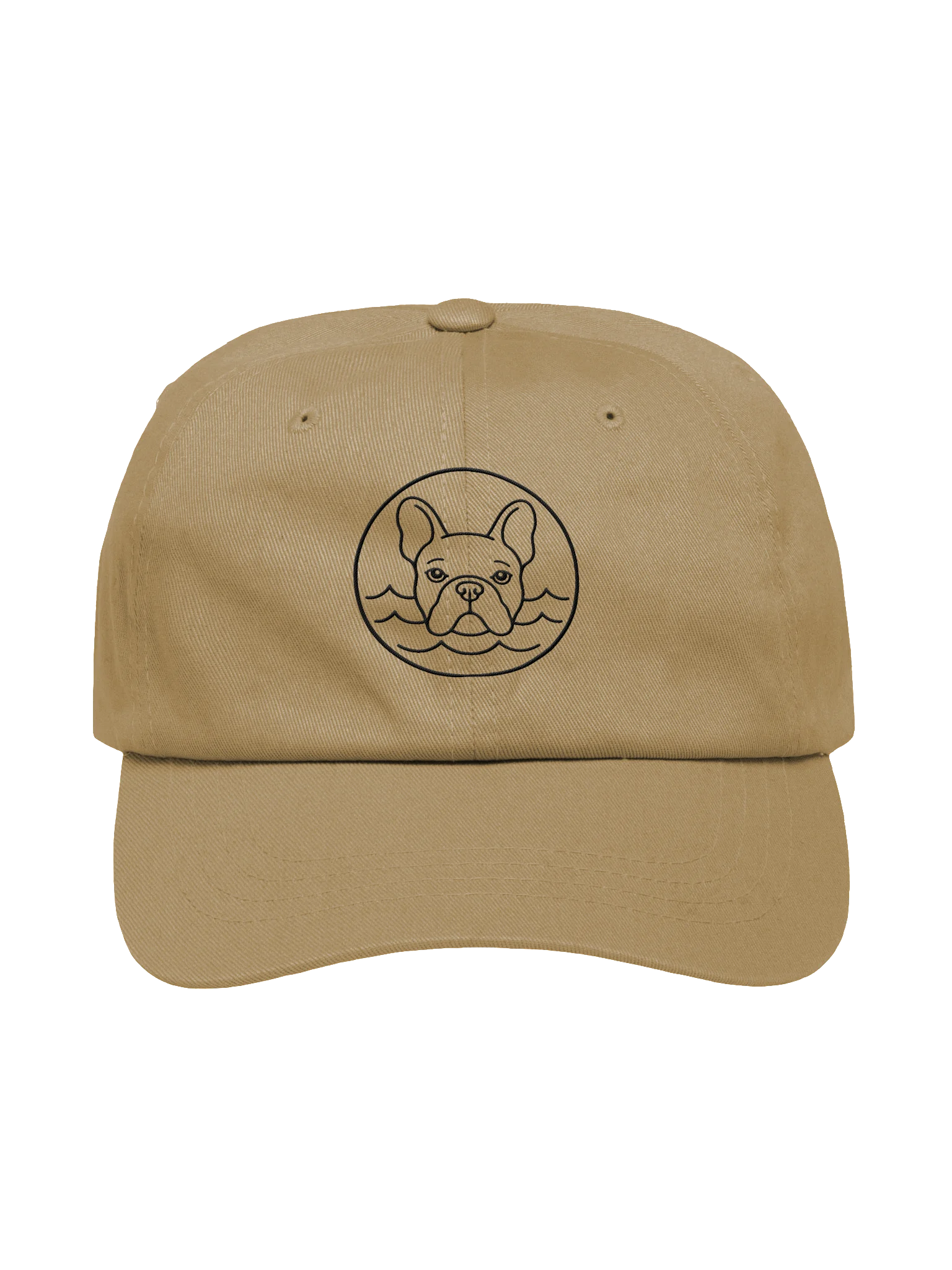 TJ The Frenchie logo cap product image (1)