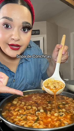 Sopa de Conchitas 
#sopadeconchas #sopadefideo #fideo #mexicandinner #easymexicandinner
@heb 
@getgraza 
@knorr