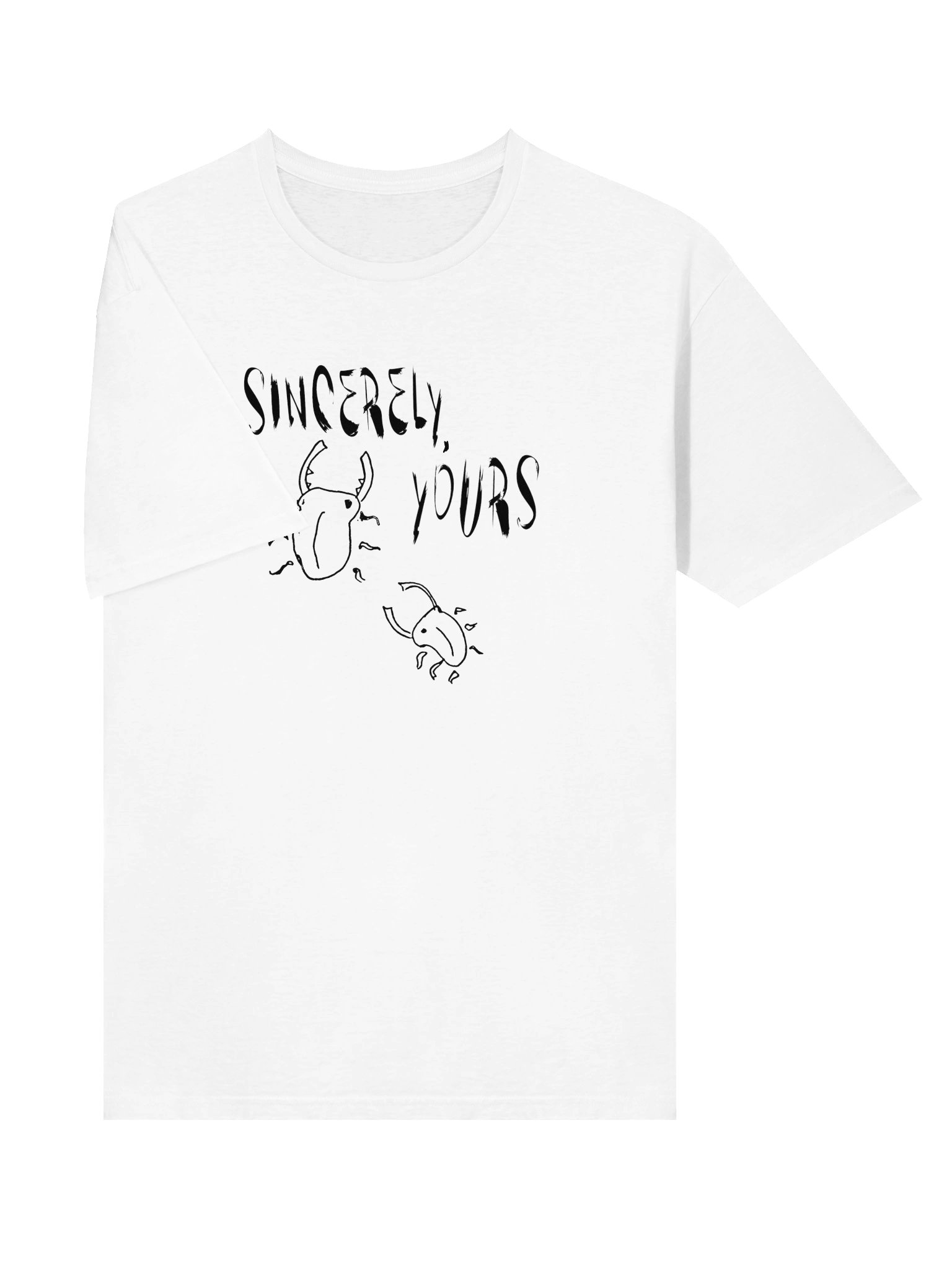 Sincerely, Yours Bug T-Shirt (White) product image (5)