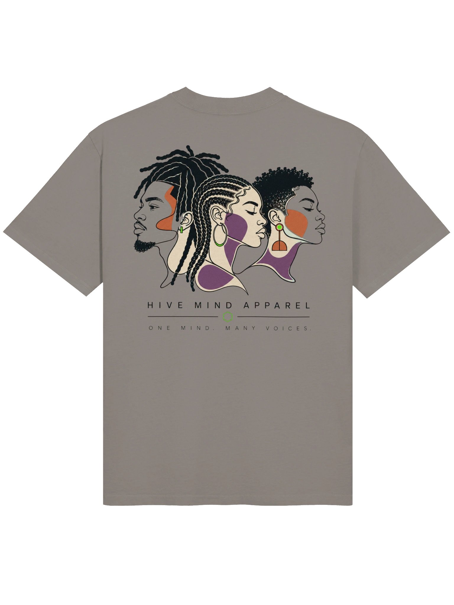 Bold Faces Oversized Tee product image (1)
