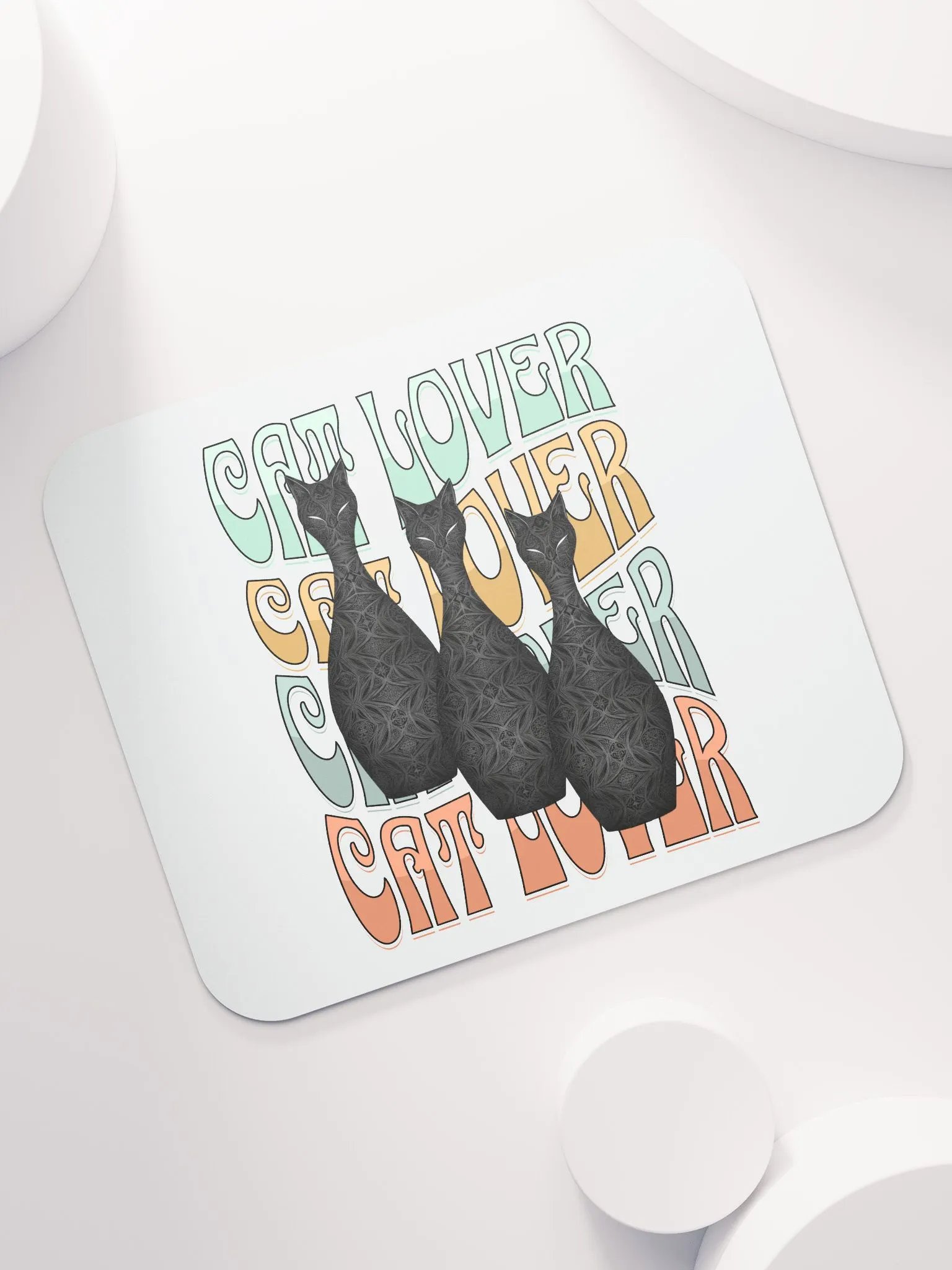 Cat Lover Whimsical Mouse Pad product image (5)