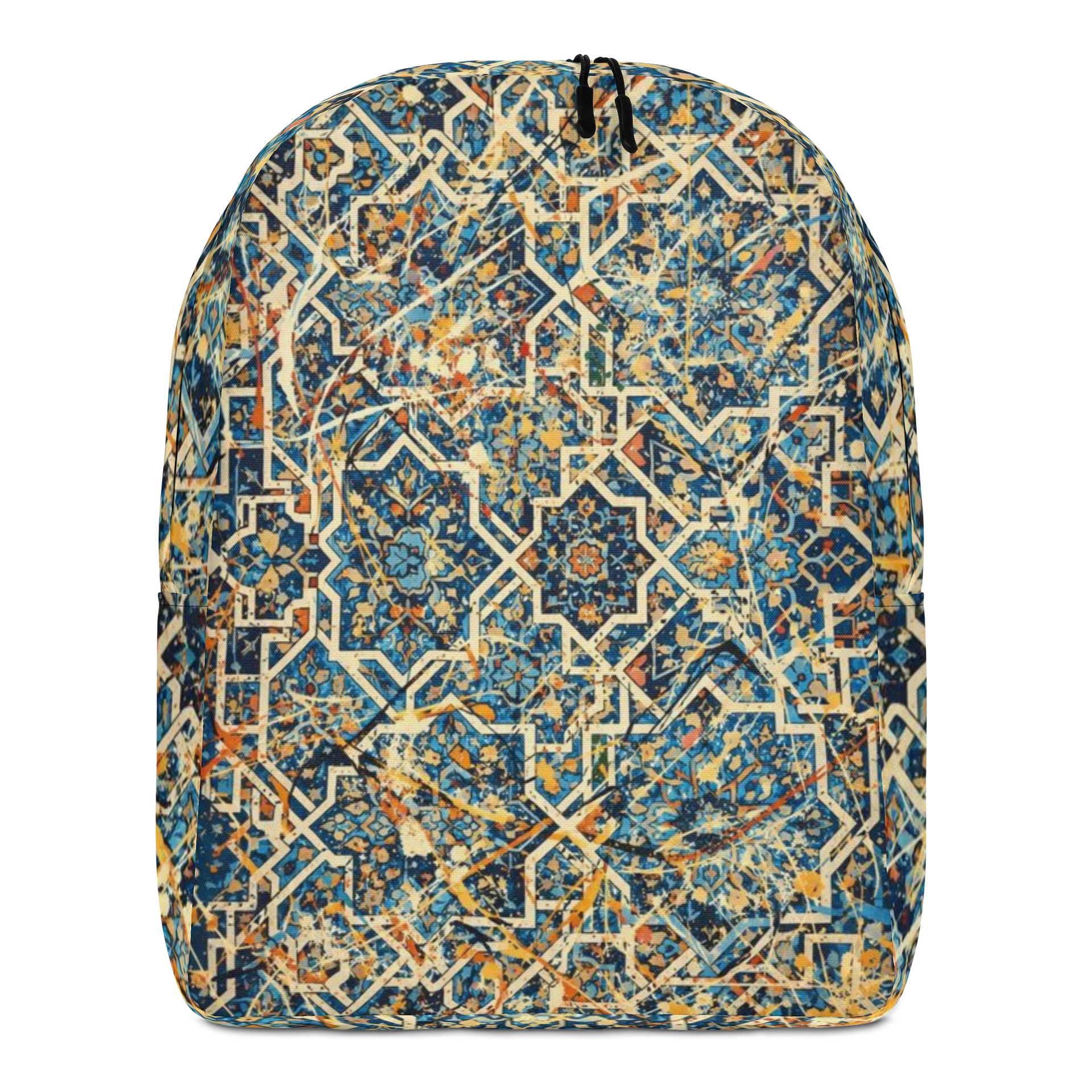 Geometric Floral Fusion Backpack product image (1)