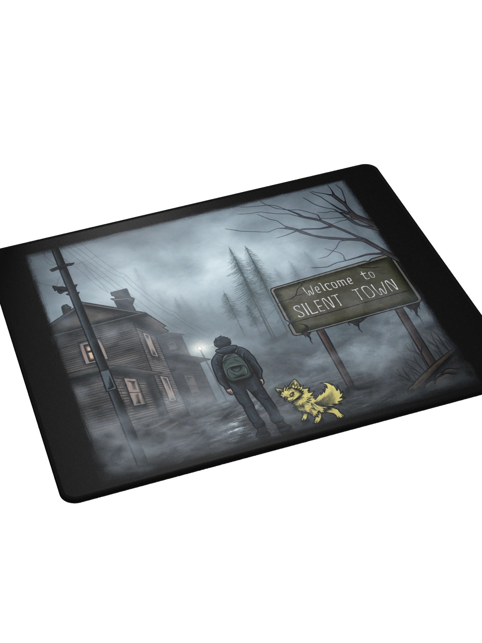 Silent Town Mouse Pad product image (3)