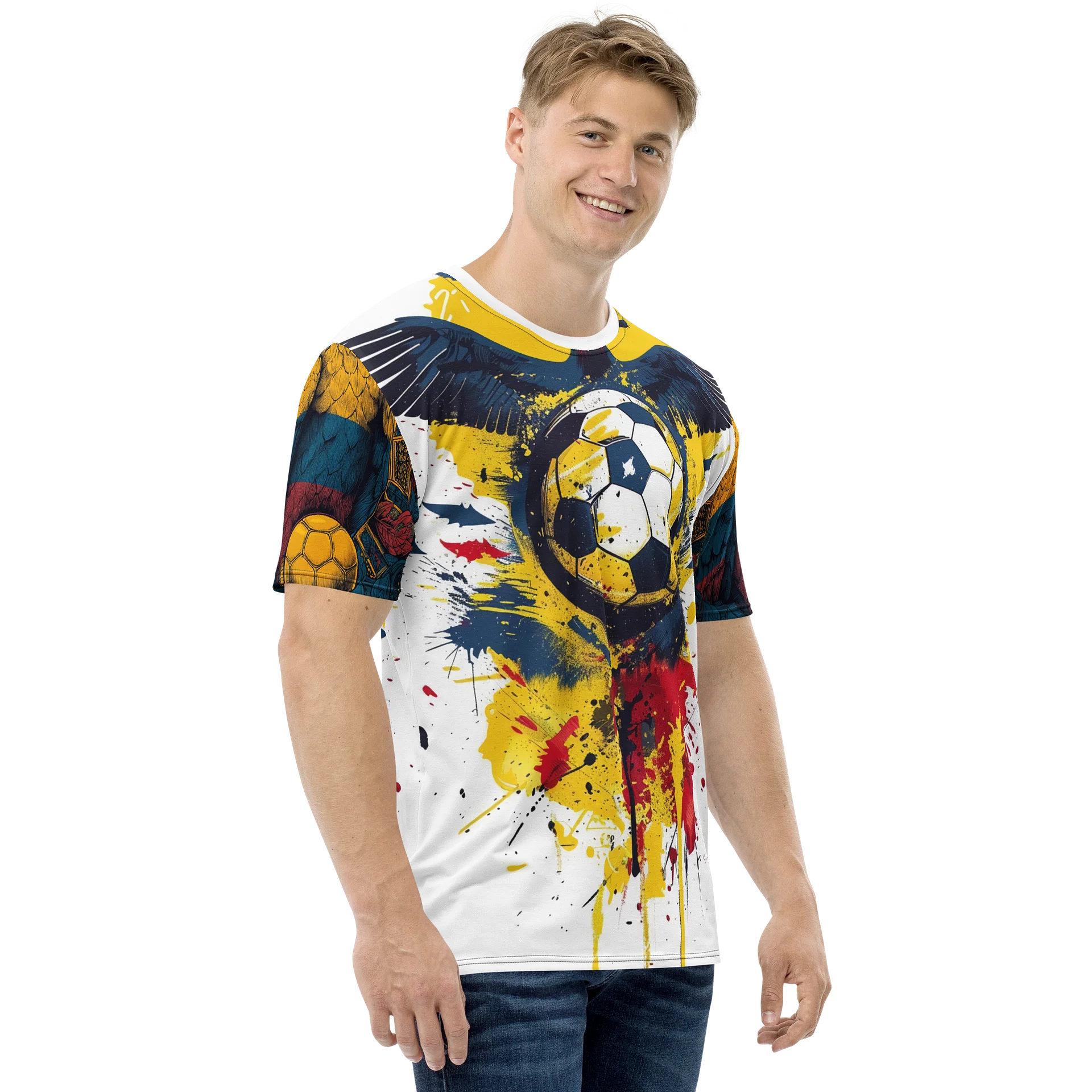 Colombia Fantasy Football Mens T shirt product image (9)