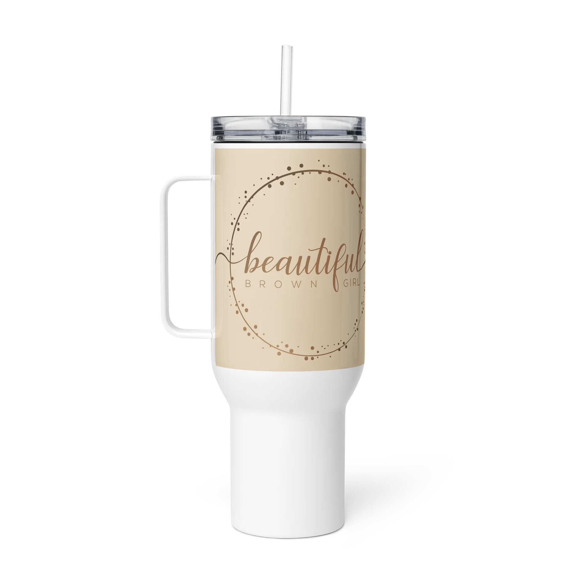 Beautiful Brown Girl Travel Mug product image (7)