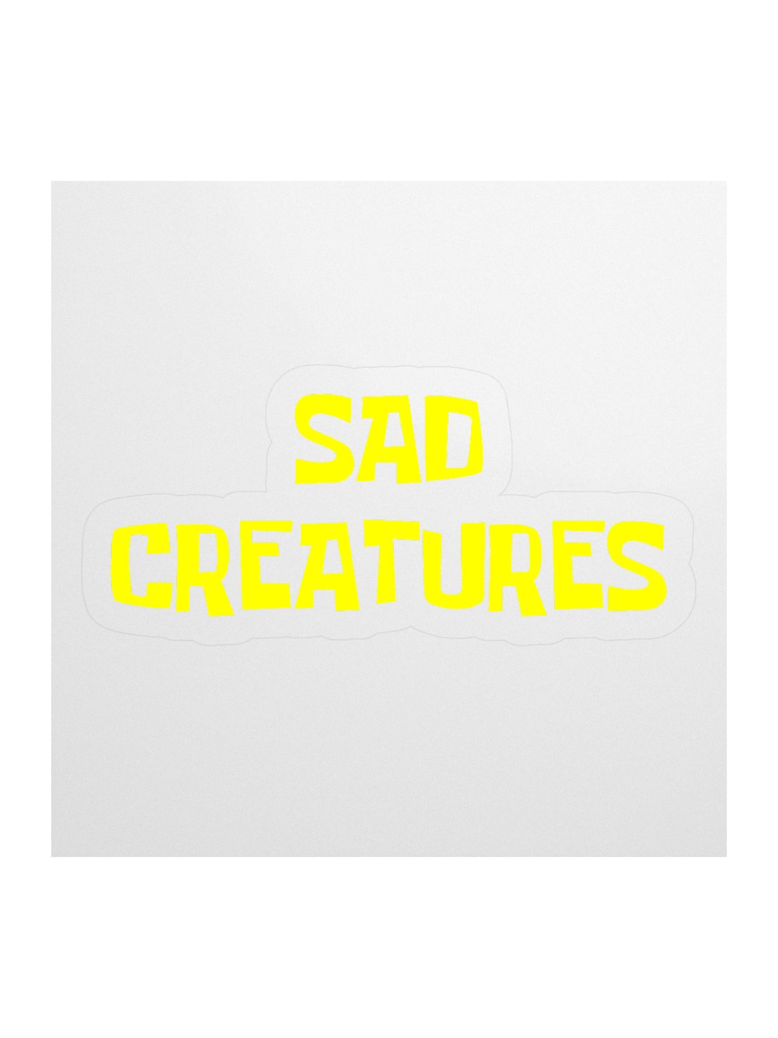 Sad Creatures Sponge Sticker product image (2)