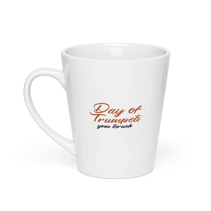 Day of Trumpets | Yom Teruah — Feast Days Latte Mug product image (2)