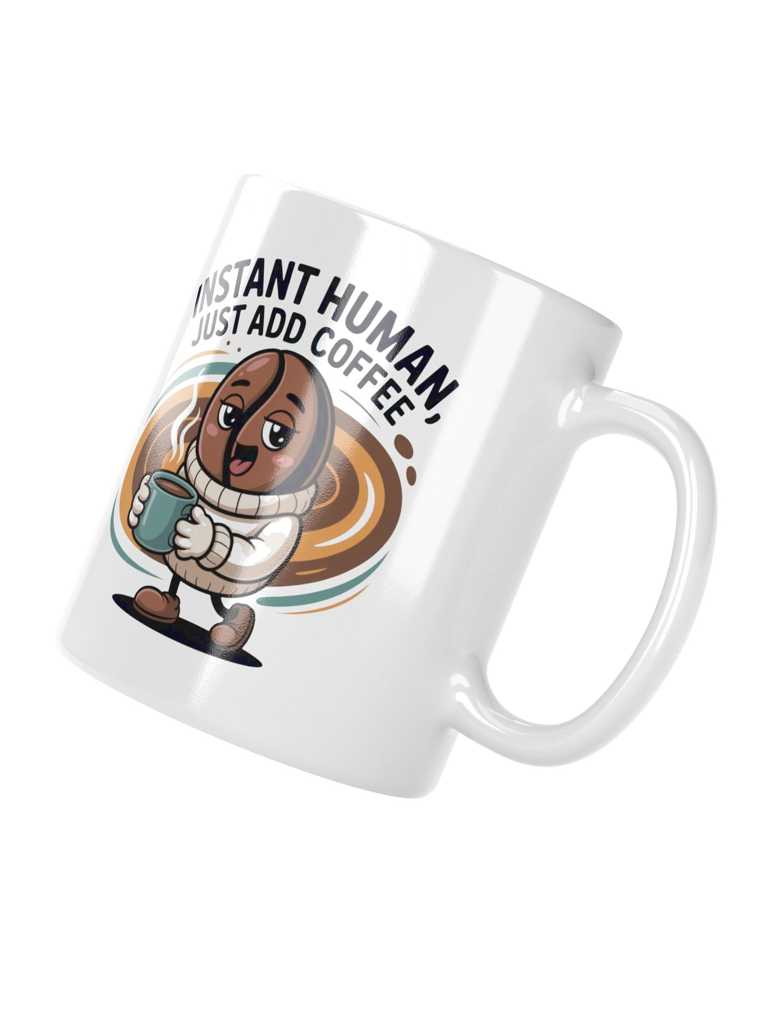 Instant Human Funny Coffee Mug – Just Add Coffee product image (4)