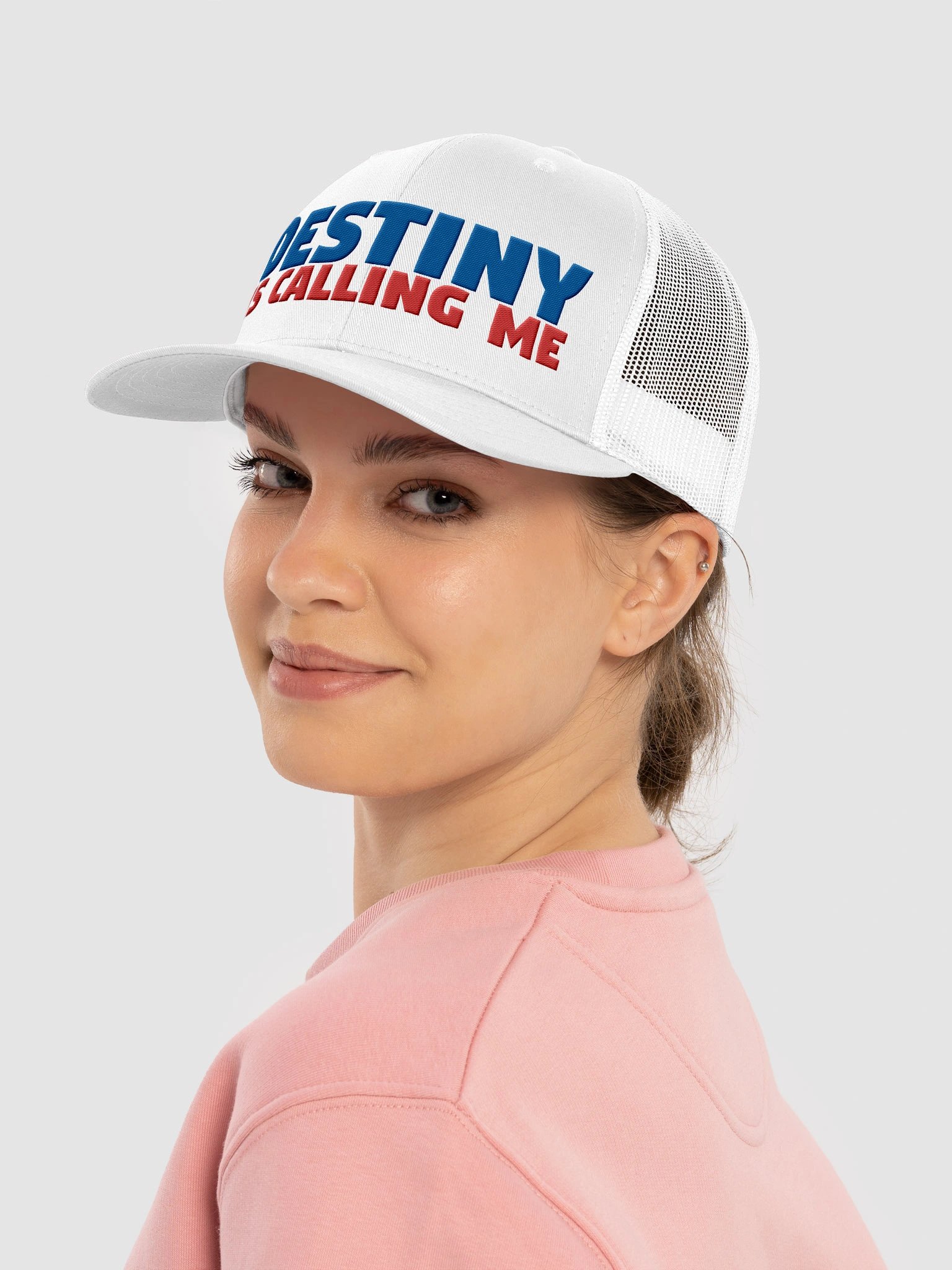 DESTINY IS CALLING ME Classic Trucker Hat product image (4)
